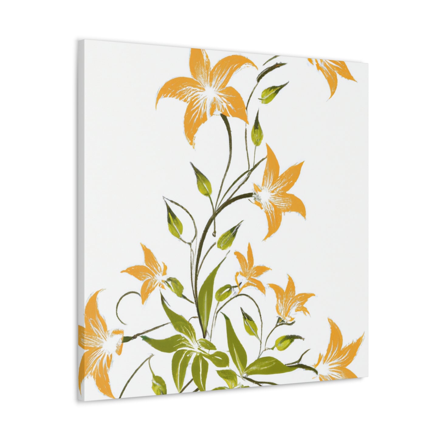 Rosebud - Floral - Canvas