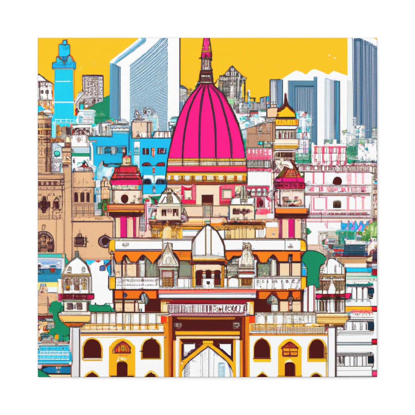 Karnika- Destination India - Canvas