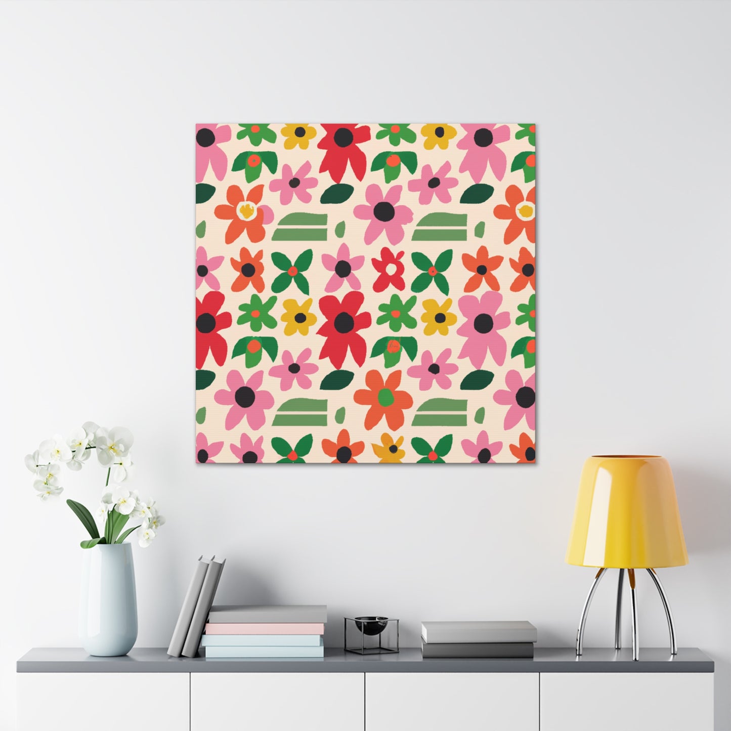 Posy Paradise - Floral - Canvas