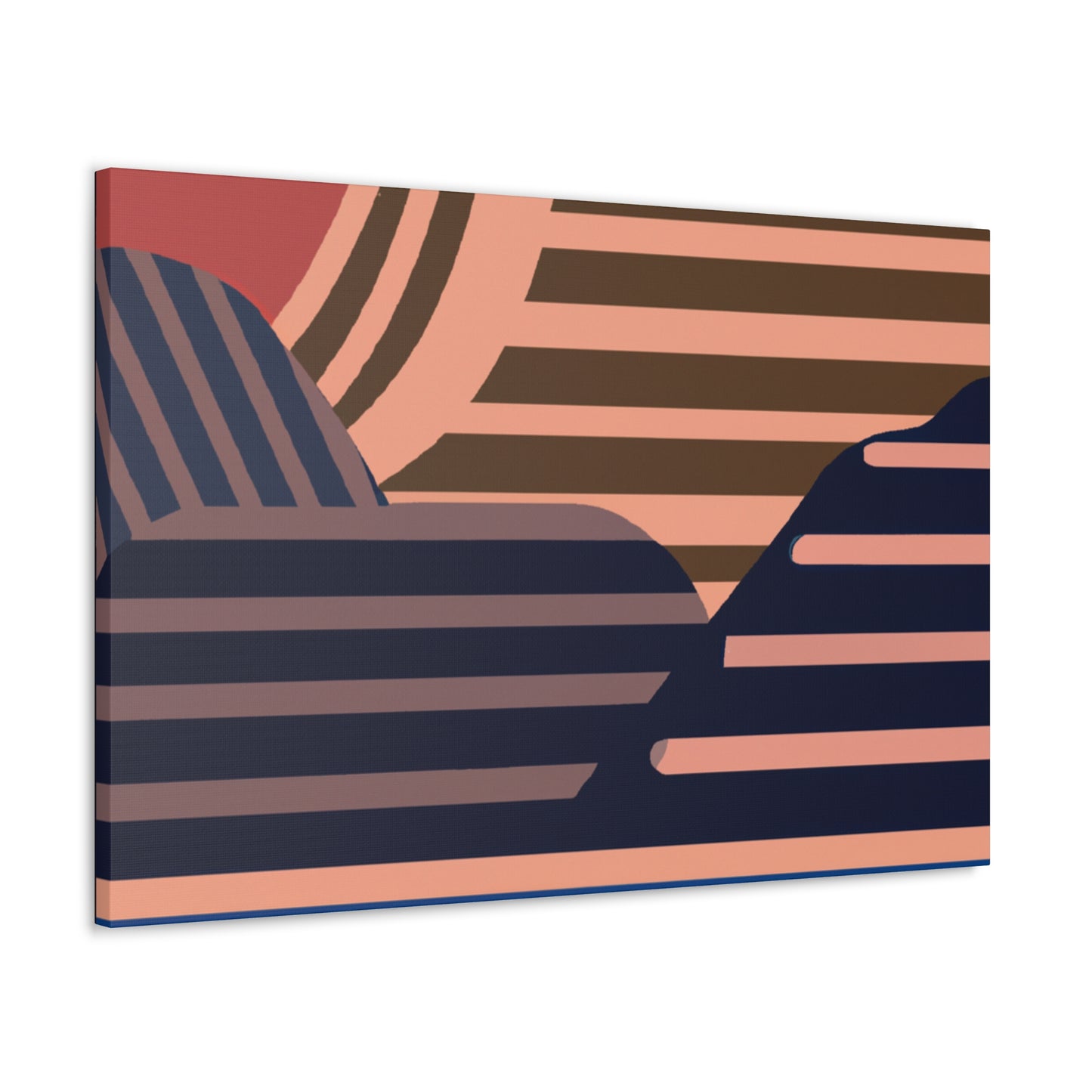 Horizontal Motion - Midcentury Canvas