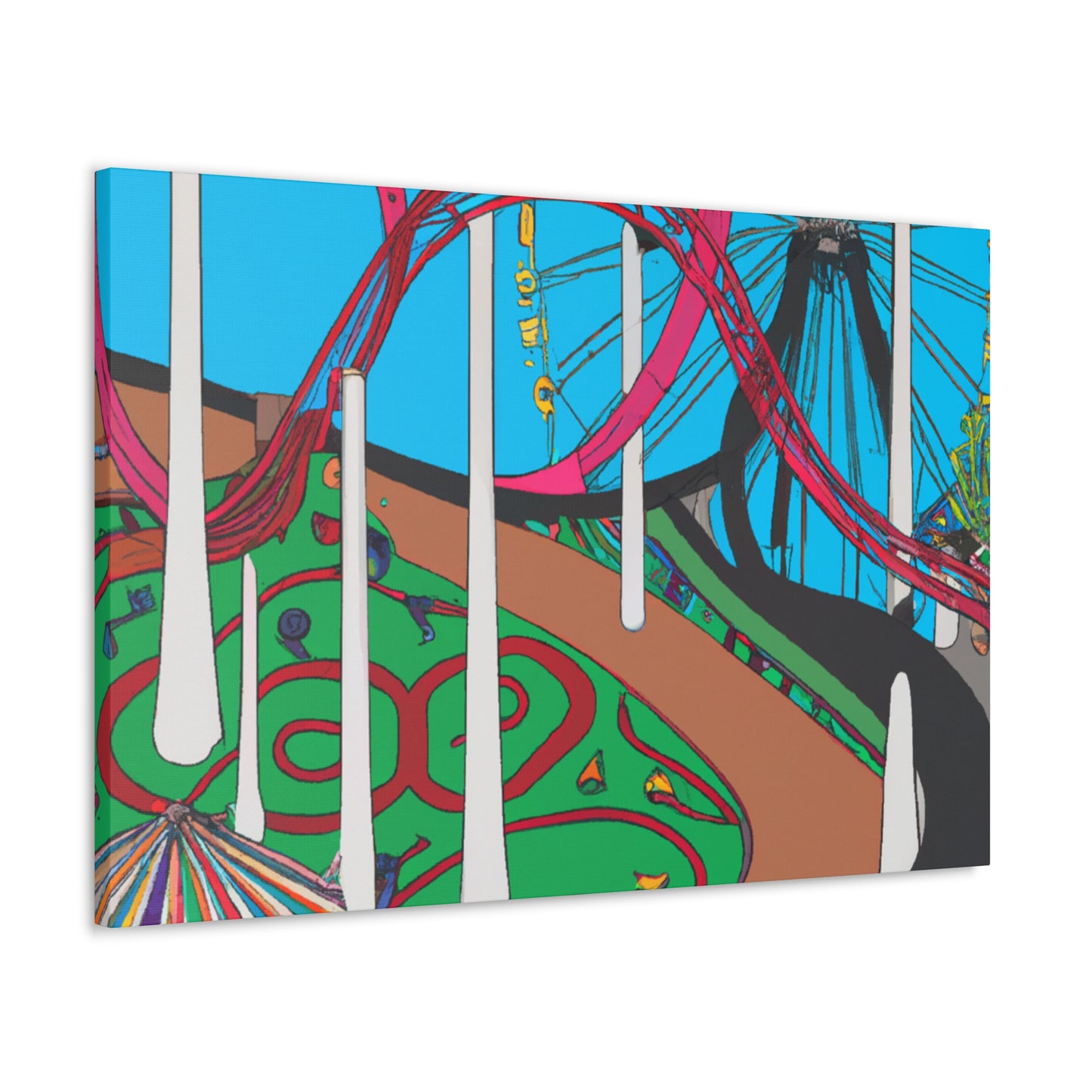 Double Rainbow - Amusement - Canvas
