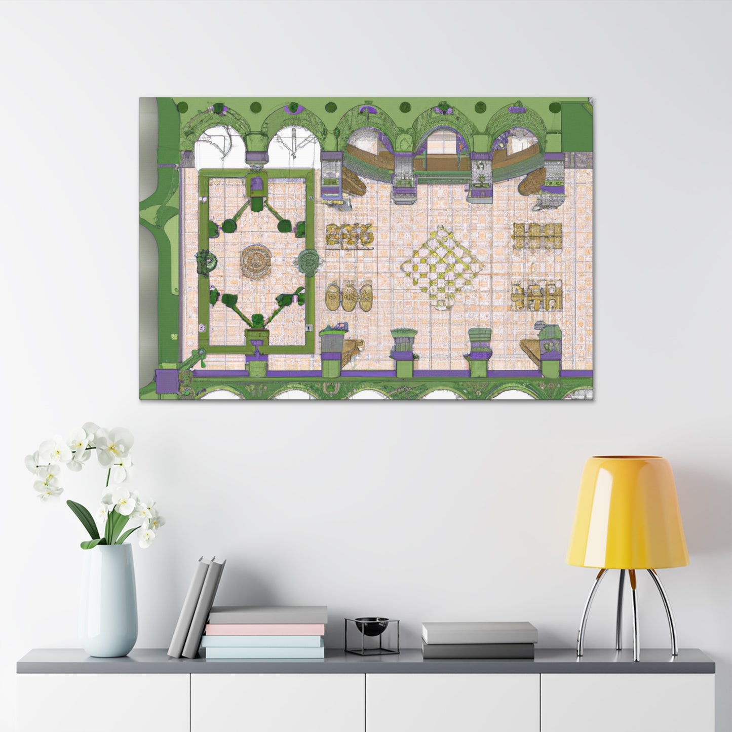 Garden de Gaume - Architectural Canvas