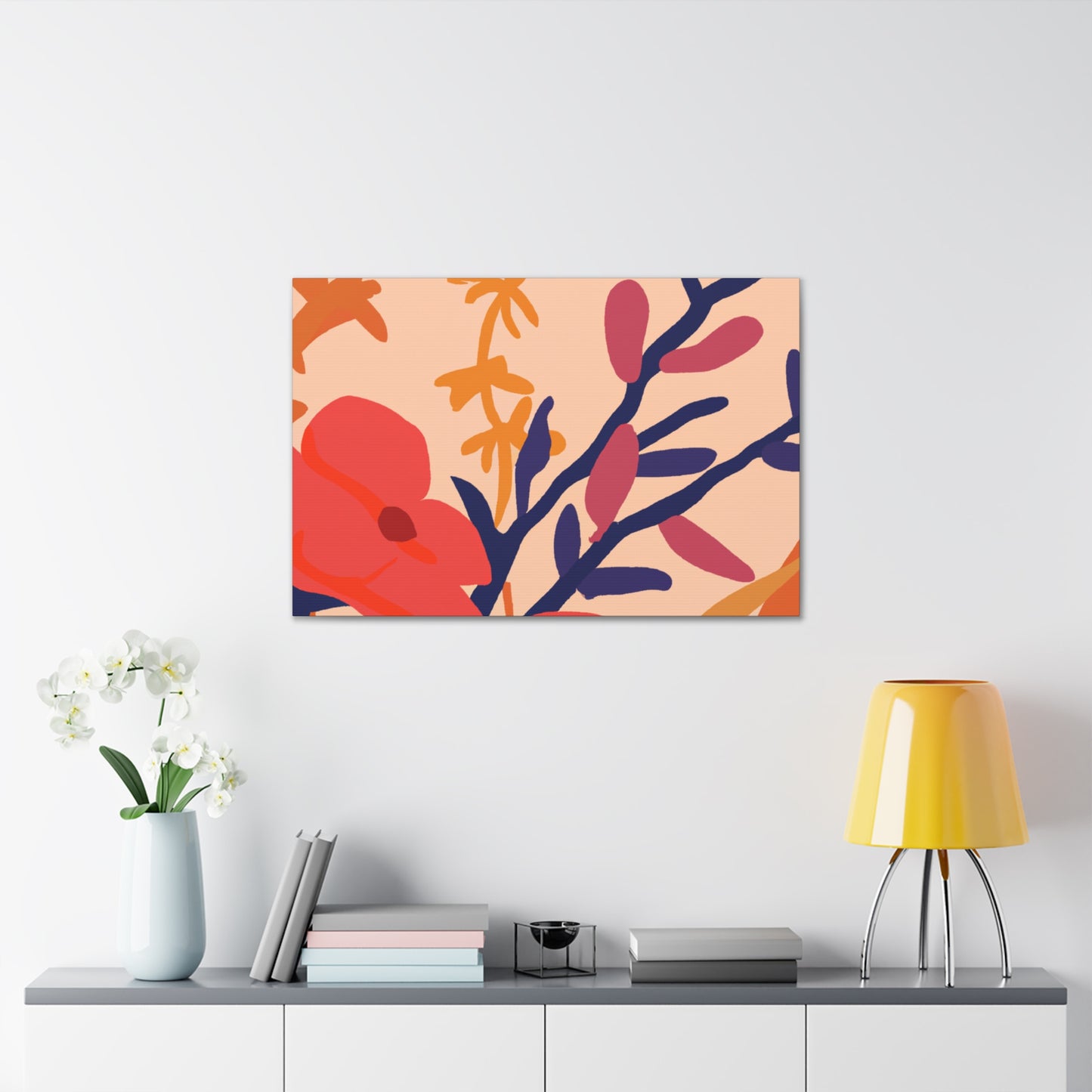 Camellia - Floral - Canvas