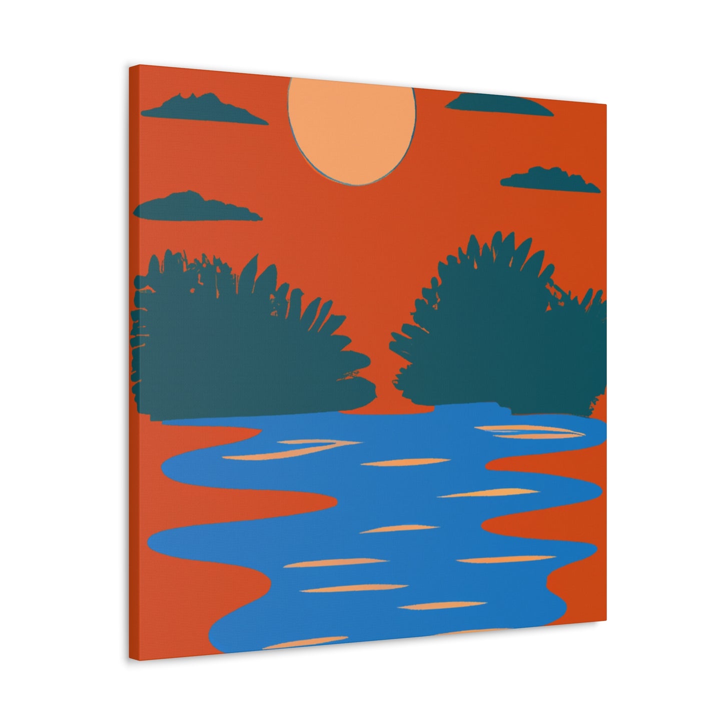 "Blade Dance - Midcentury" - Canvas