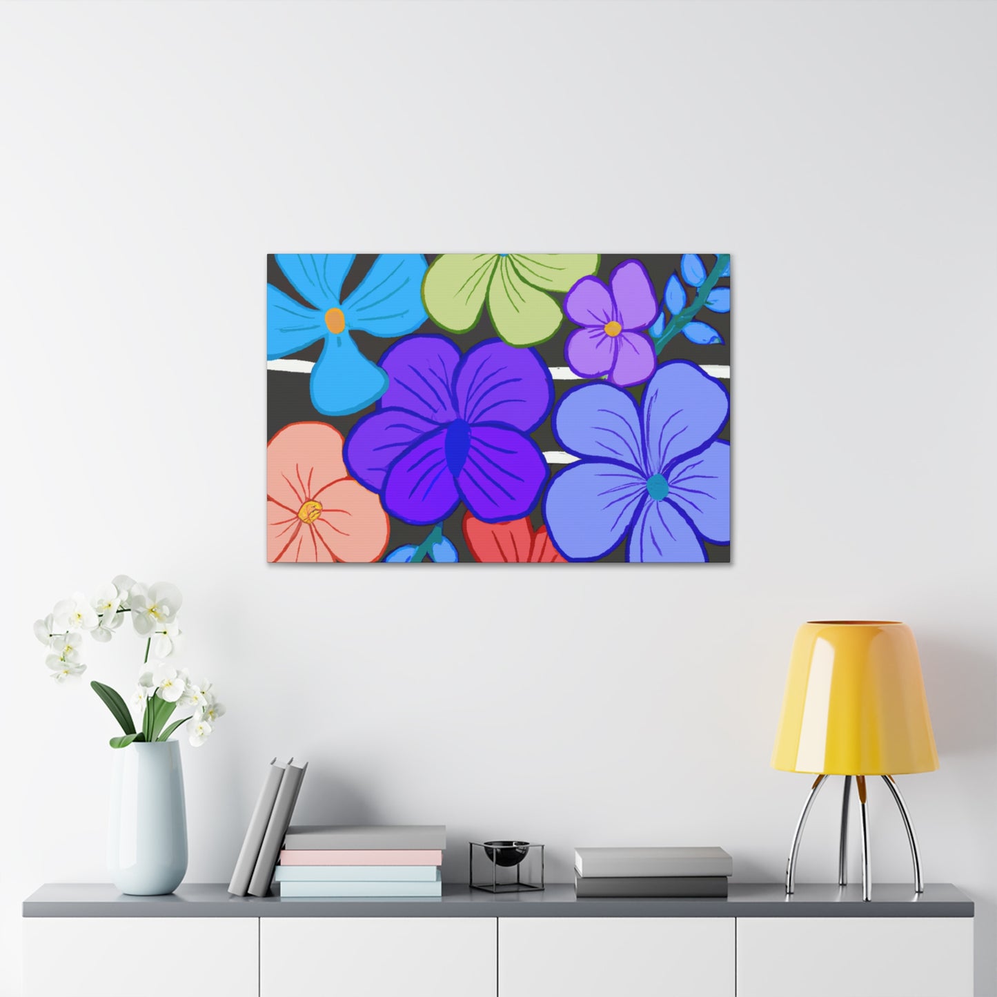 Bloomingvale - Floral - Canvas