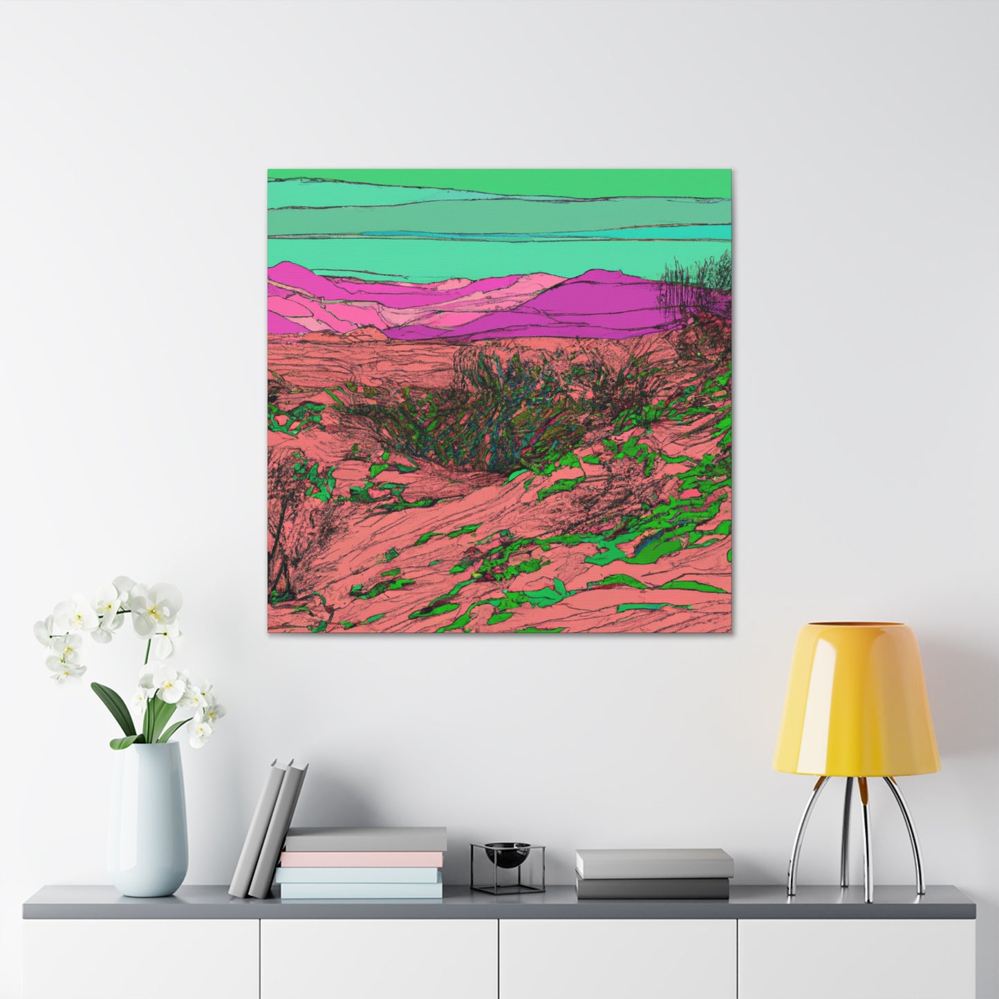 Sandstorm-Landscape - Canvas