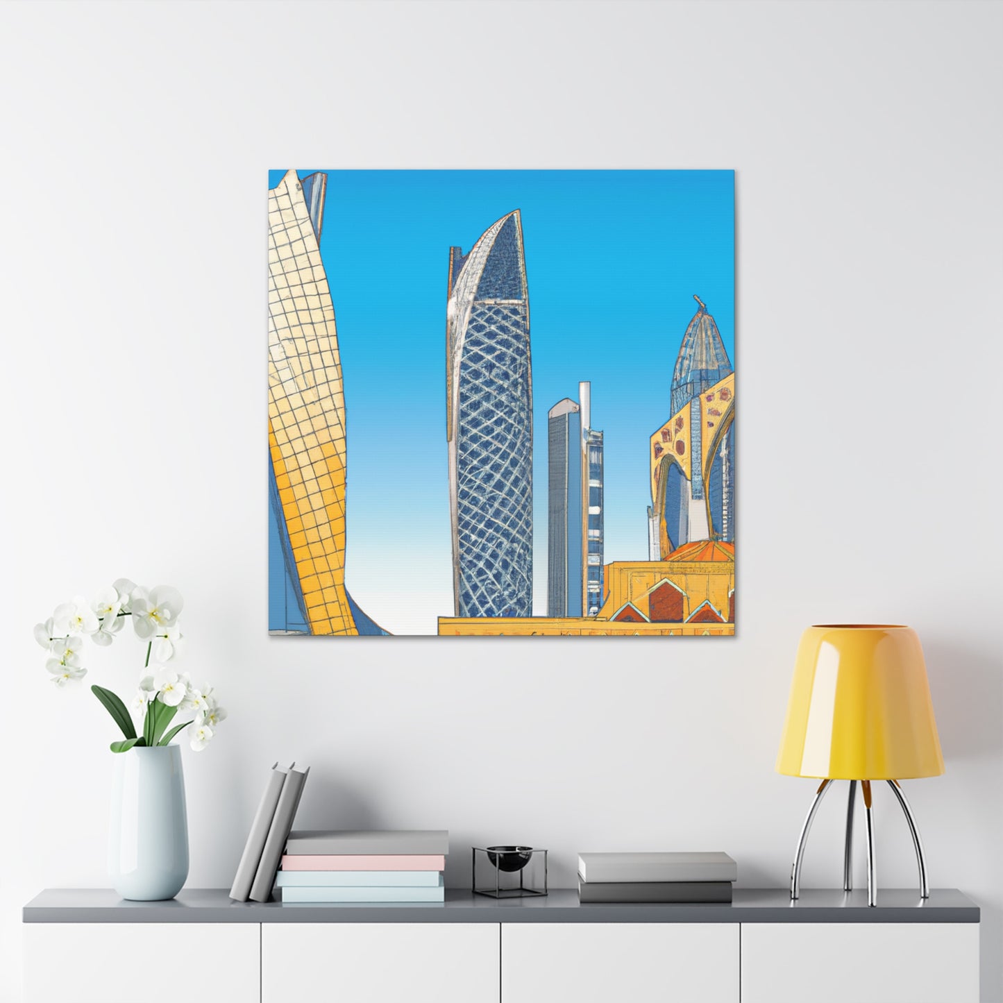 Yasmina's Oasis - Destination Arab Emerates - Canvas