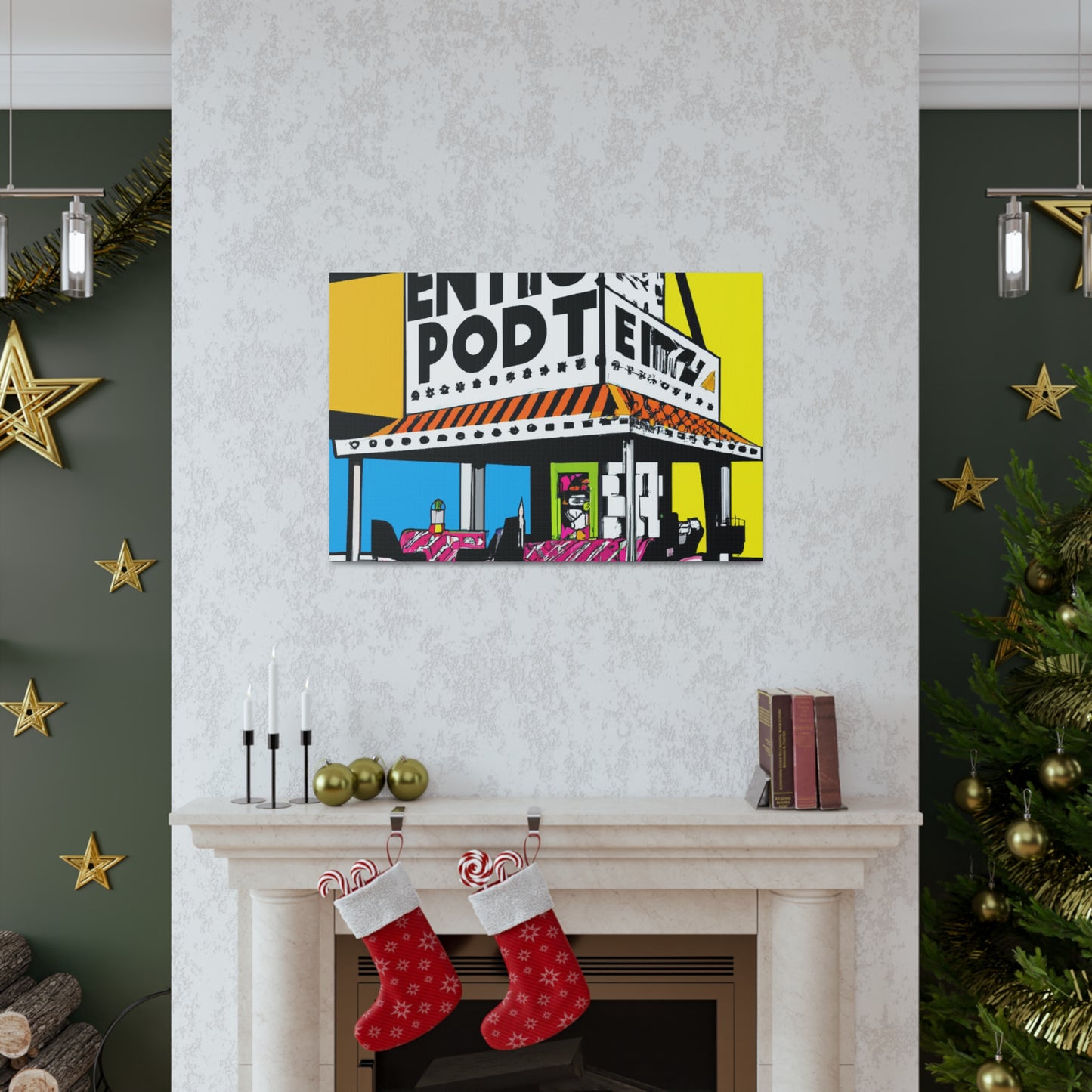Carnival Bar - Canvas - Pop Art