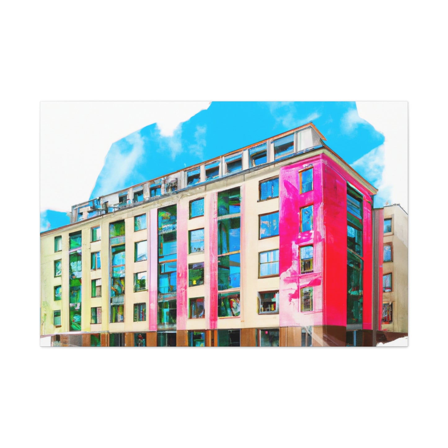 Alfonso Galvestor - Architectural Canvas