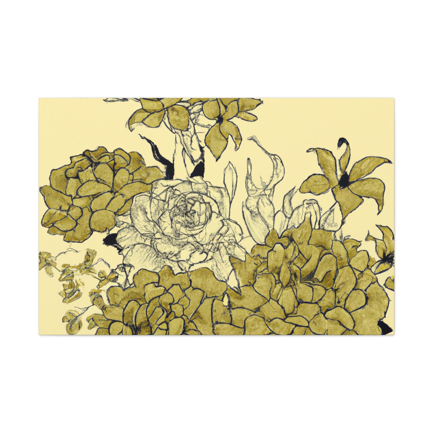 Blossomia - Floral - Canvas