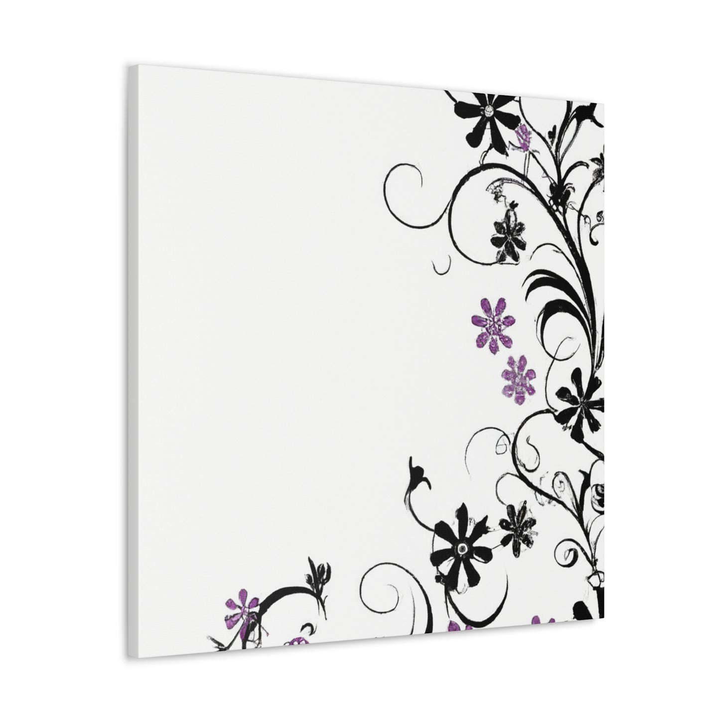 Petunia Patch - Floral - Canvas