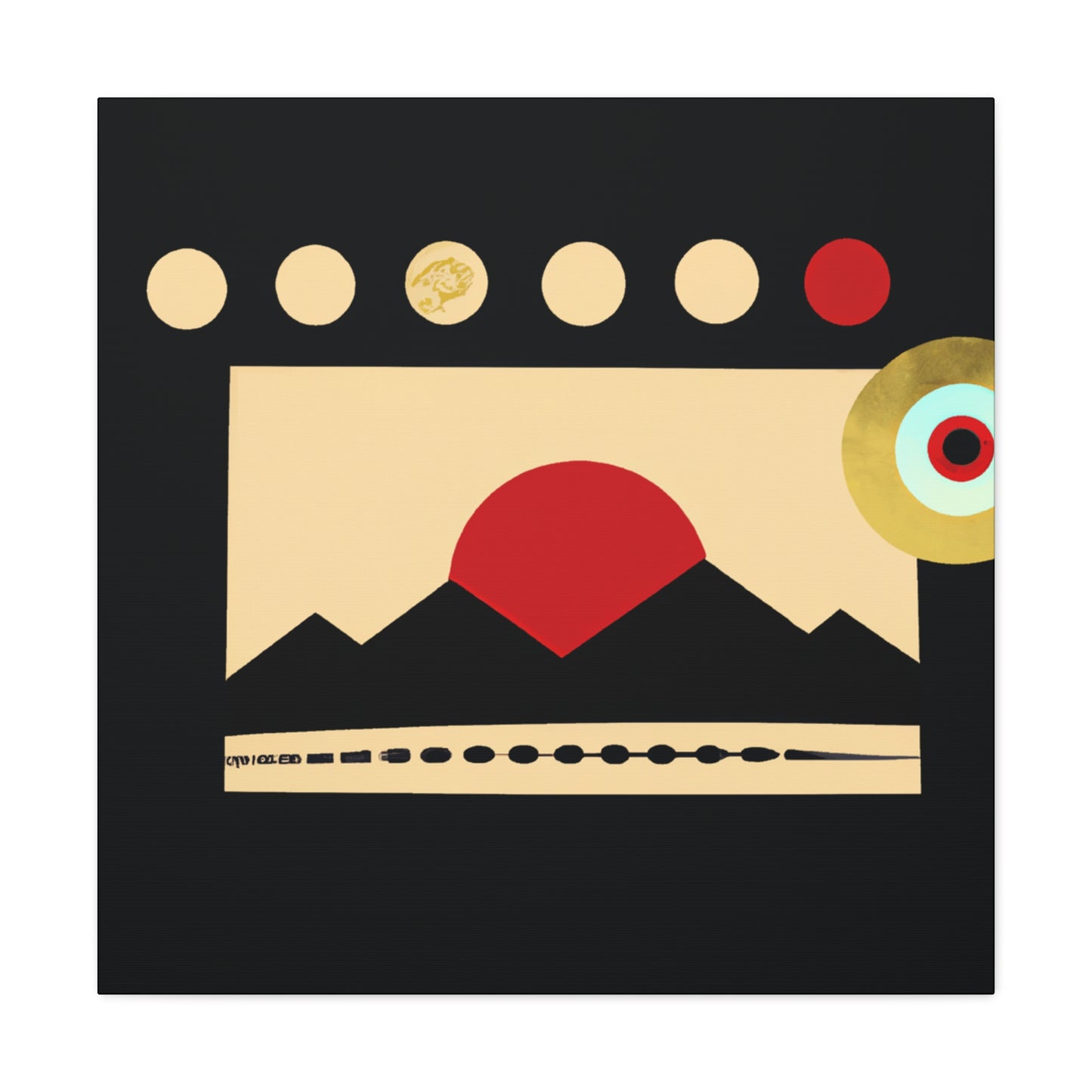 Bandit - Midcentury Canvas