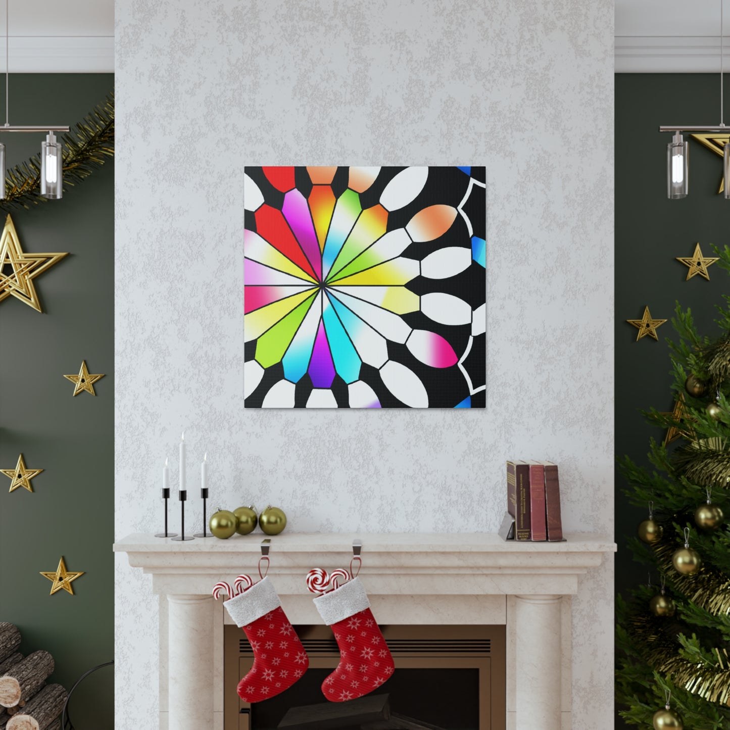 Sushi Galore! - Glass Canvas Art Deco