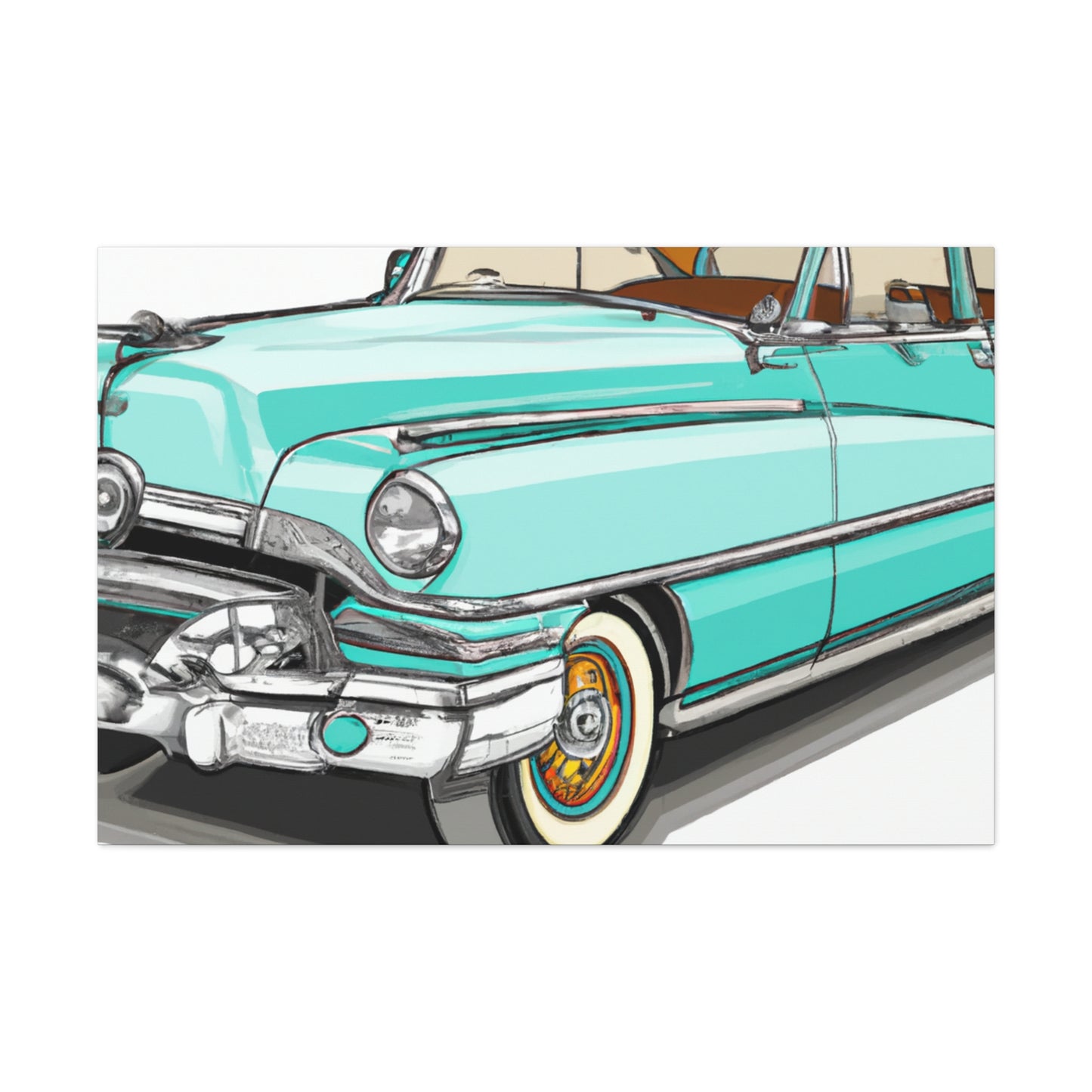 Oldsmobile - Automobile - Canvas