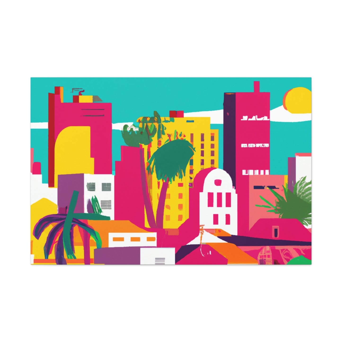 Machaqui - South America - Canvas