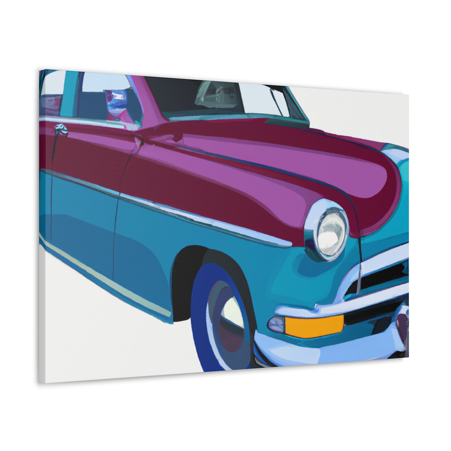 Hudson Hornet - Automobile - Canvas