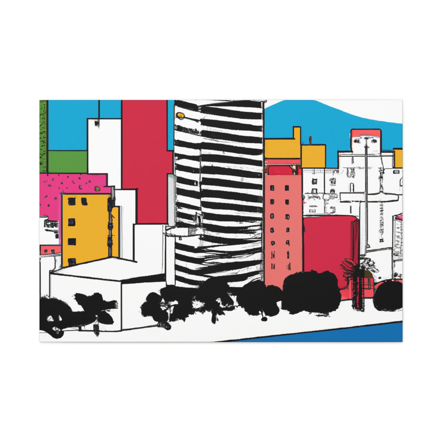 Antonio Vega - South America - Canvas