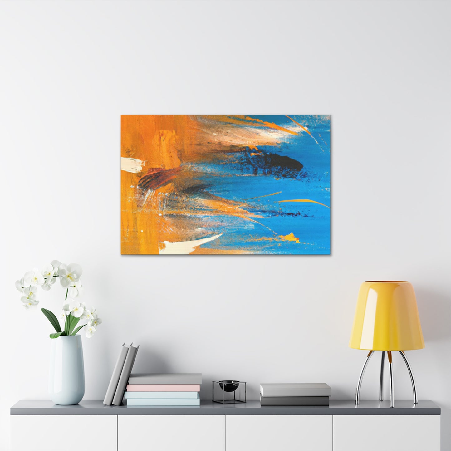 Johannes Vermeer - Abstract Canvas