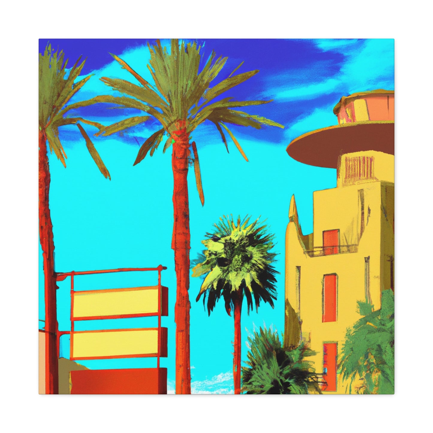 Dune Dweller - Architectural - Canvas