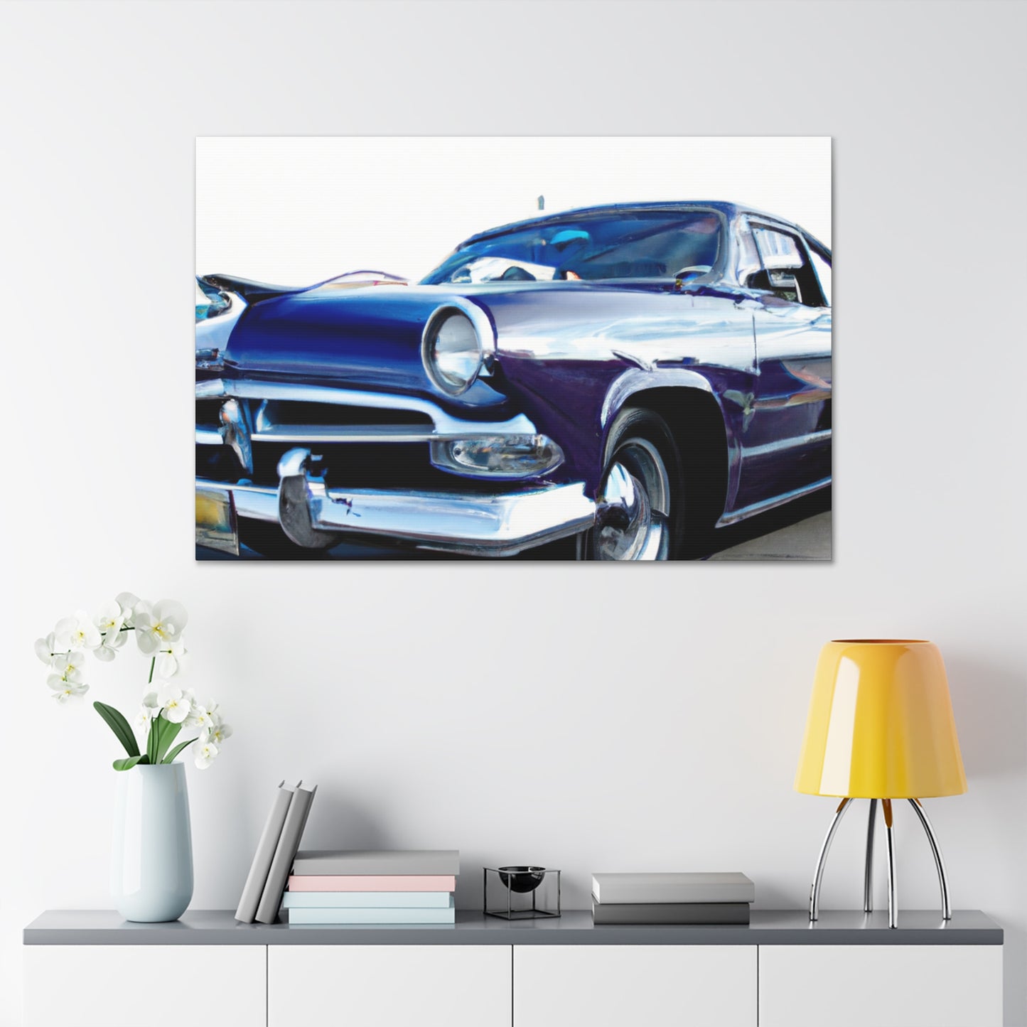 Faithful Roadster - Automobile Canvas