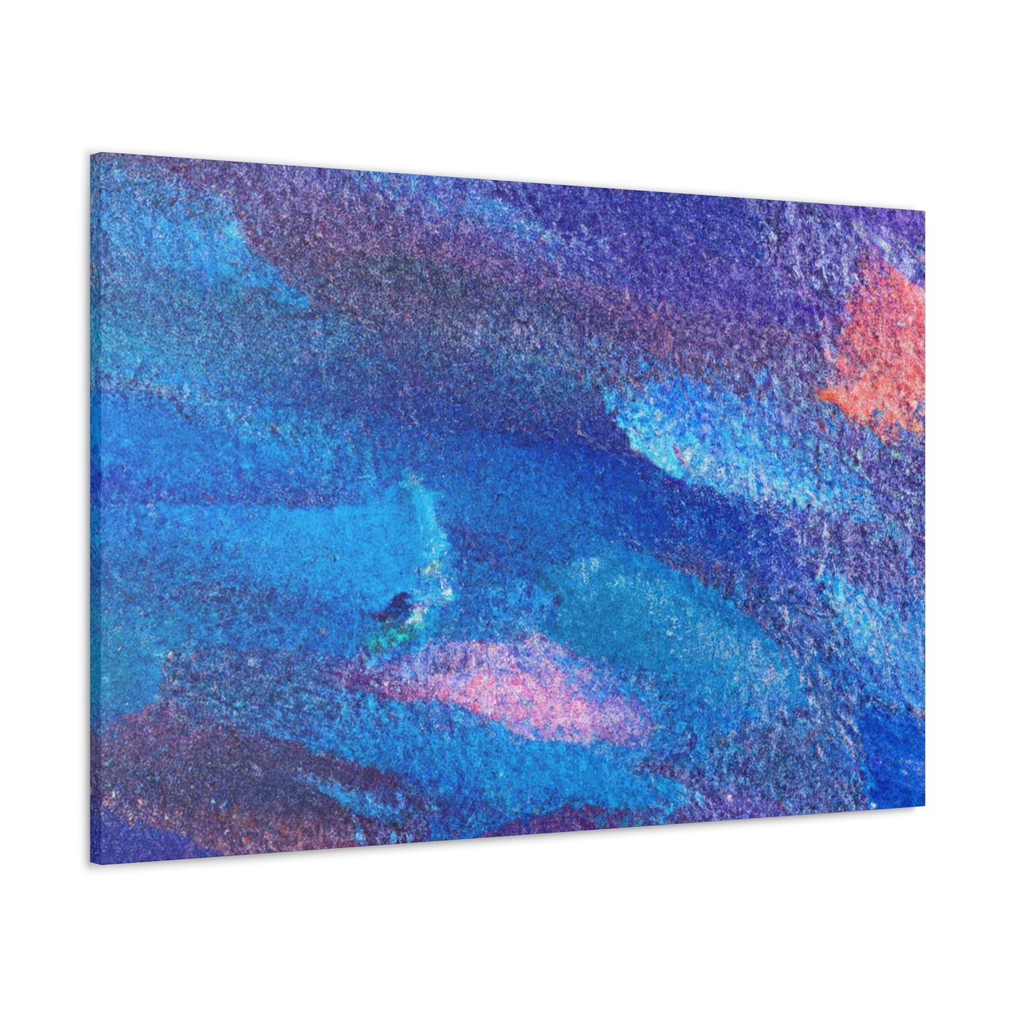 Windy Winter - Abstract Canvas