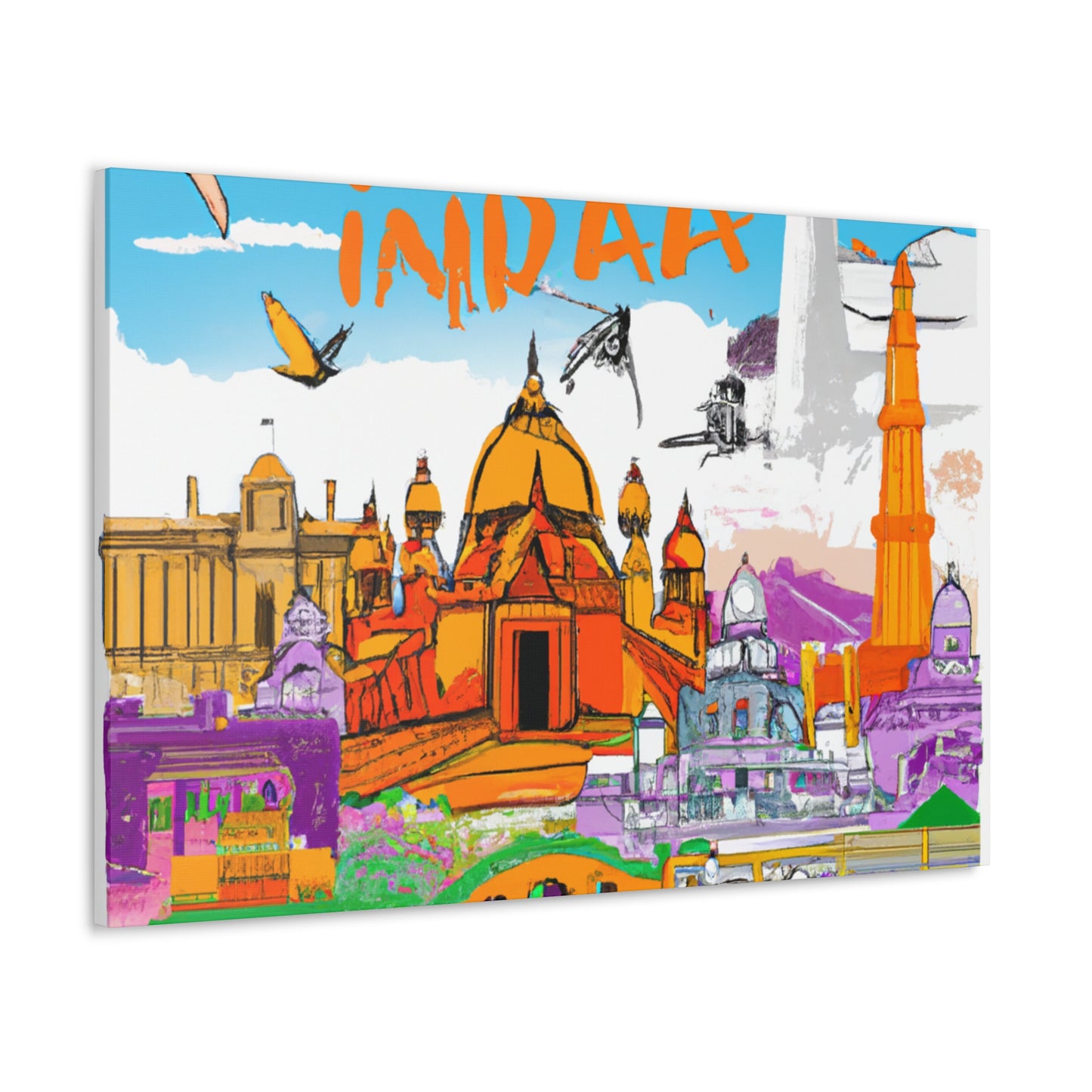 Khandeshi Palms - Destination India - Canvas