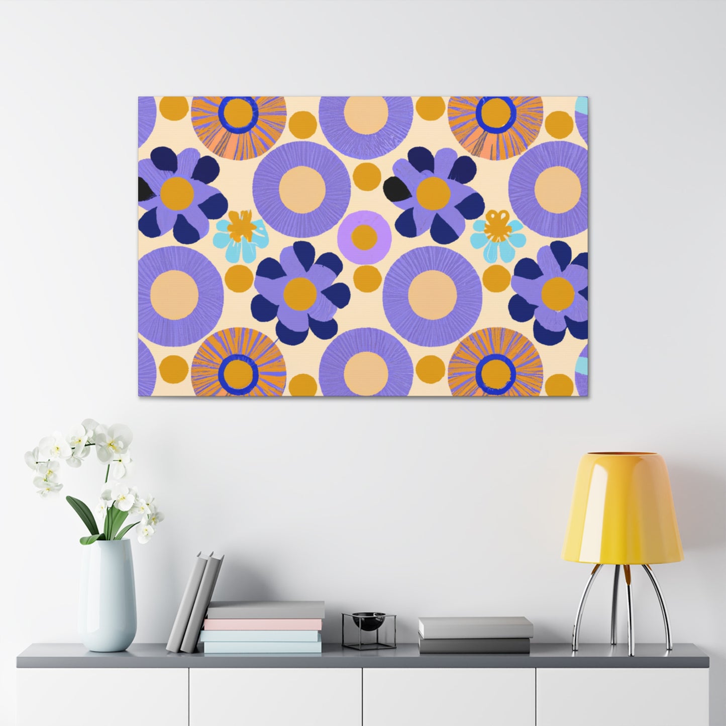 Flower Slumber Party: - Floral Canvas