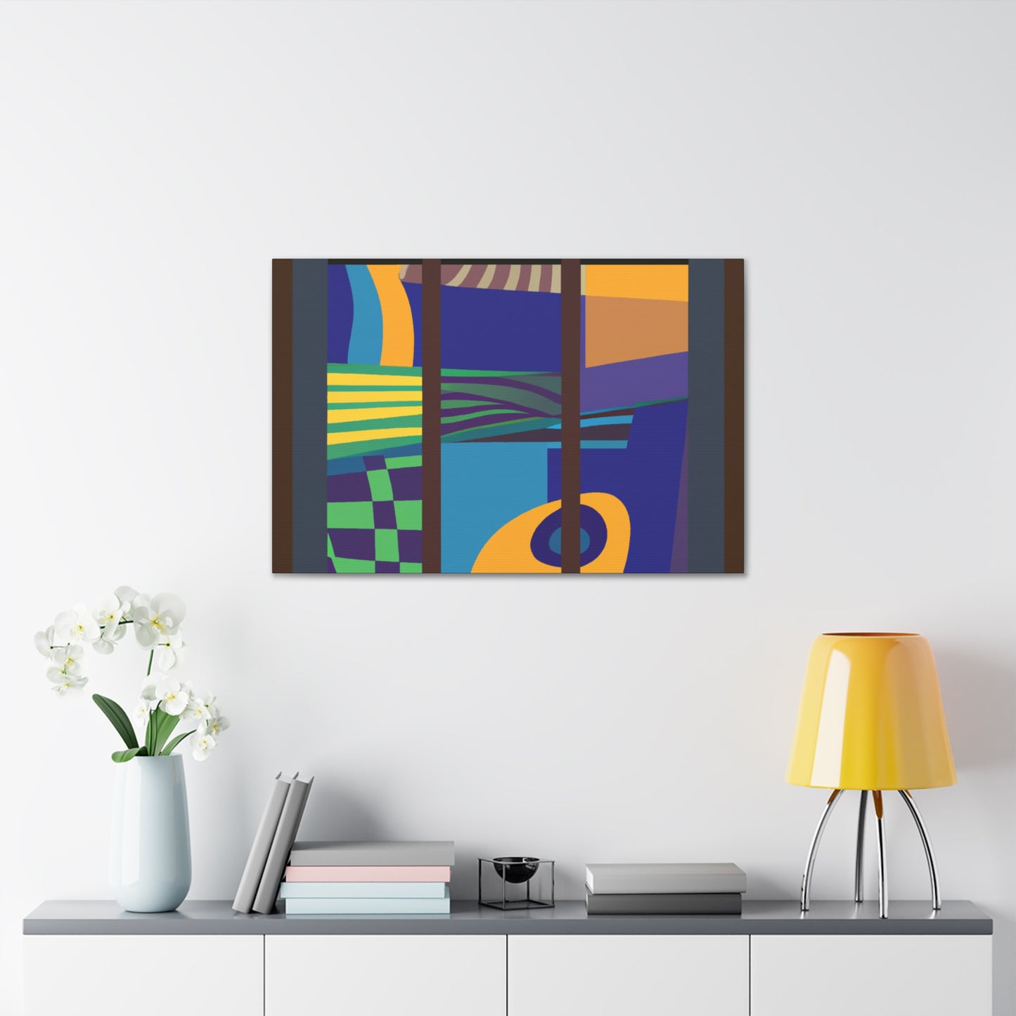 Amaze-Owl - Midcentury Canvas