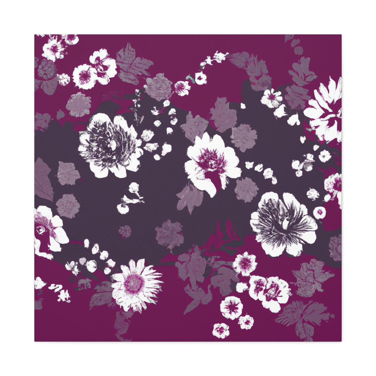 Celestial Bloom - Floral - Canvas