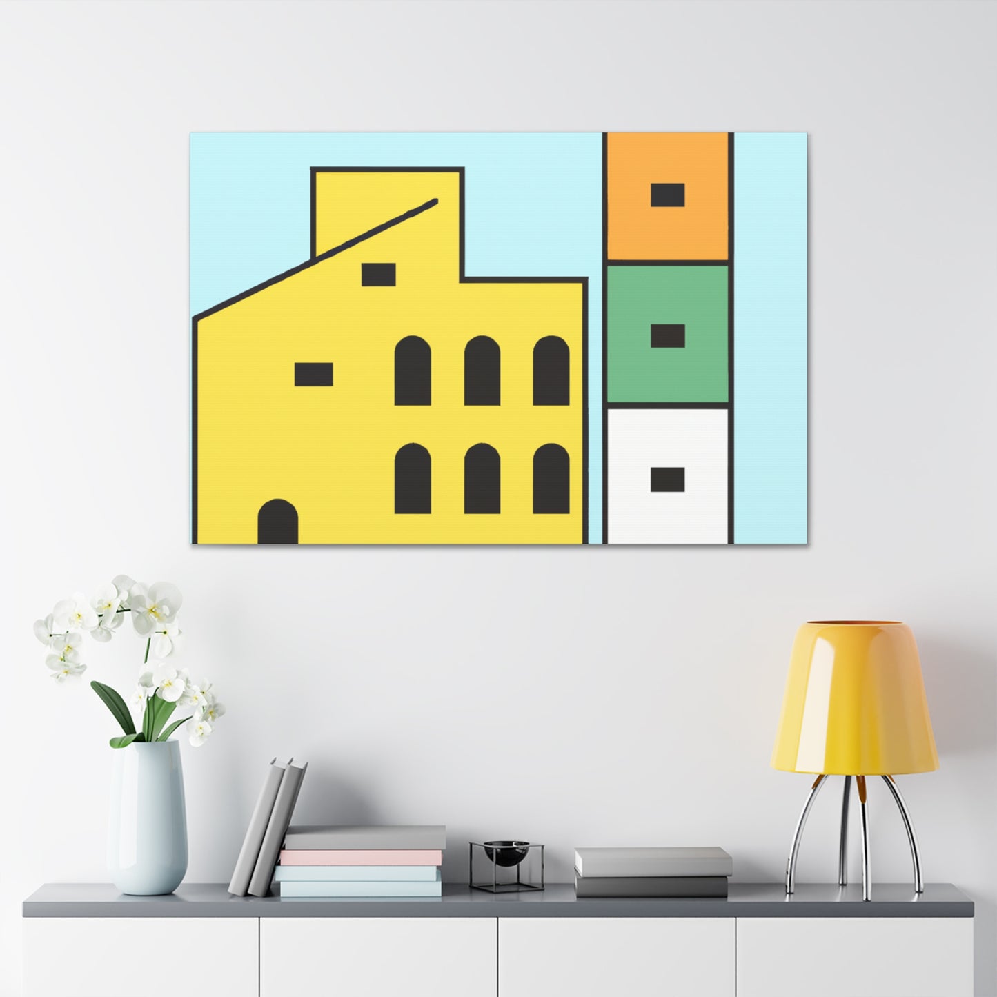 Threads of Purity - Minimalism - Canvas