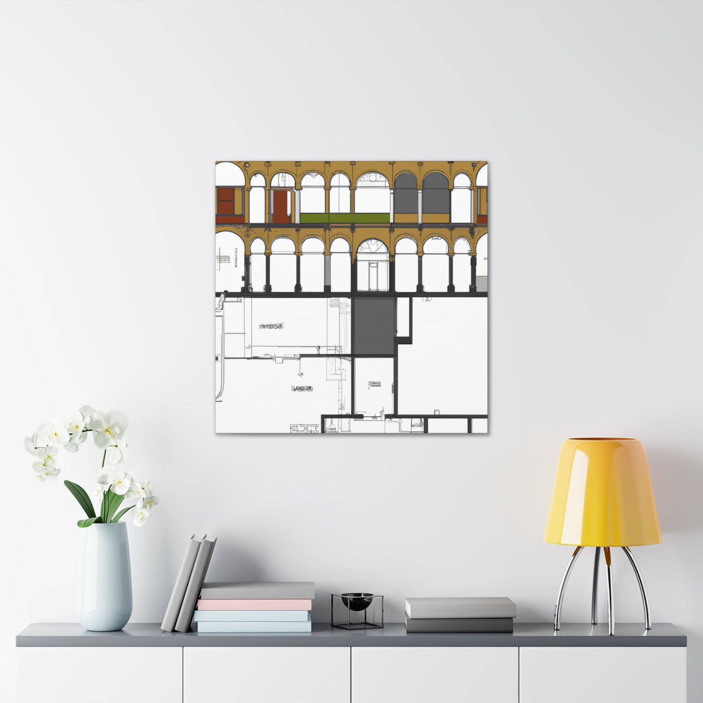 Ludmila Vaillant - Canvas - Architectural