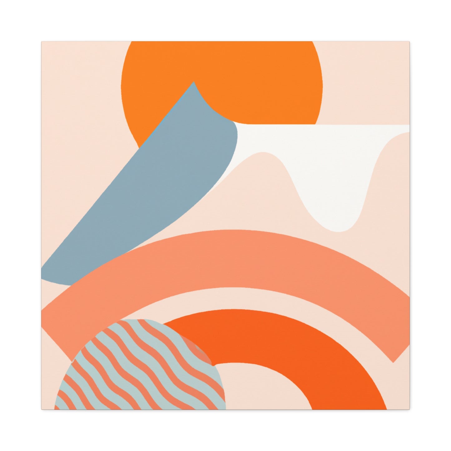 Mixed Geometries - Midcentury - Canvas