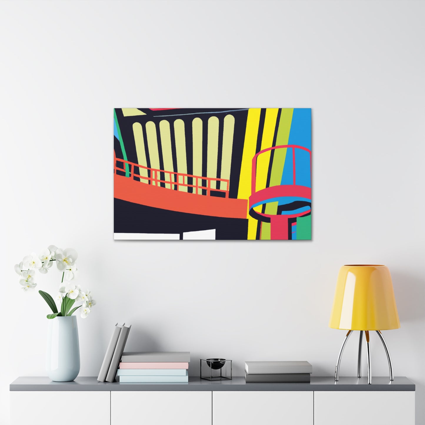 Bridge Balcony - Canvas Pop Art