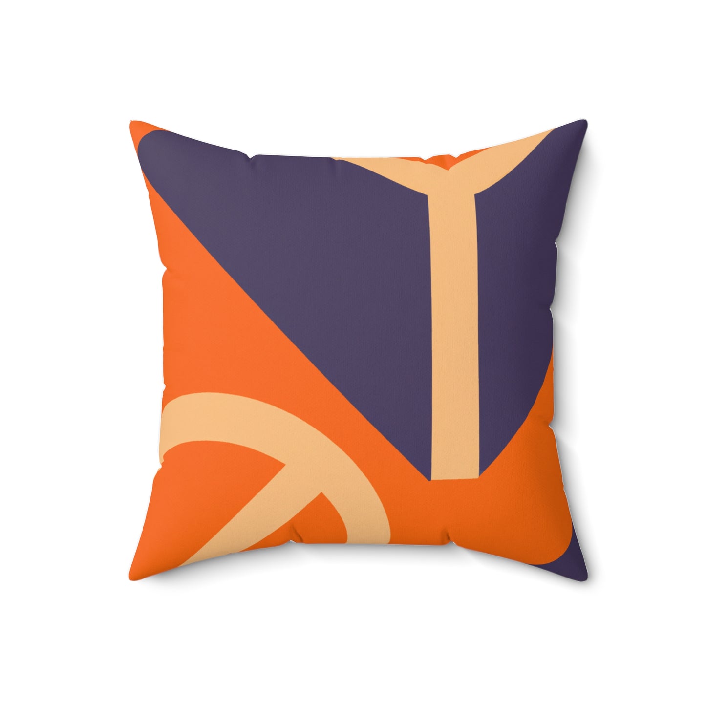 Spun Polyester Square Pillow