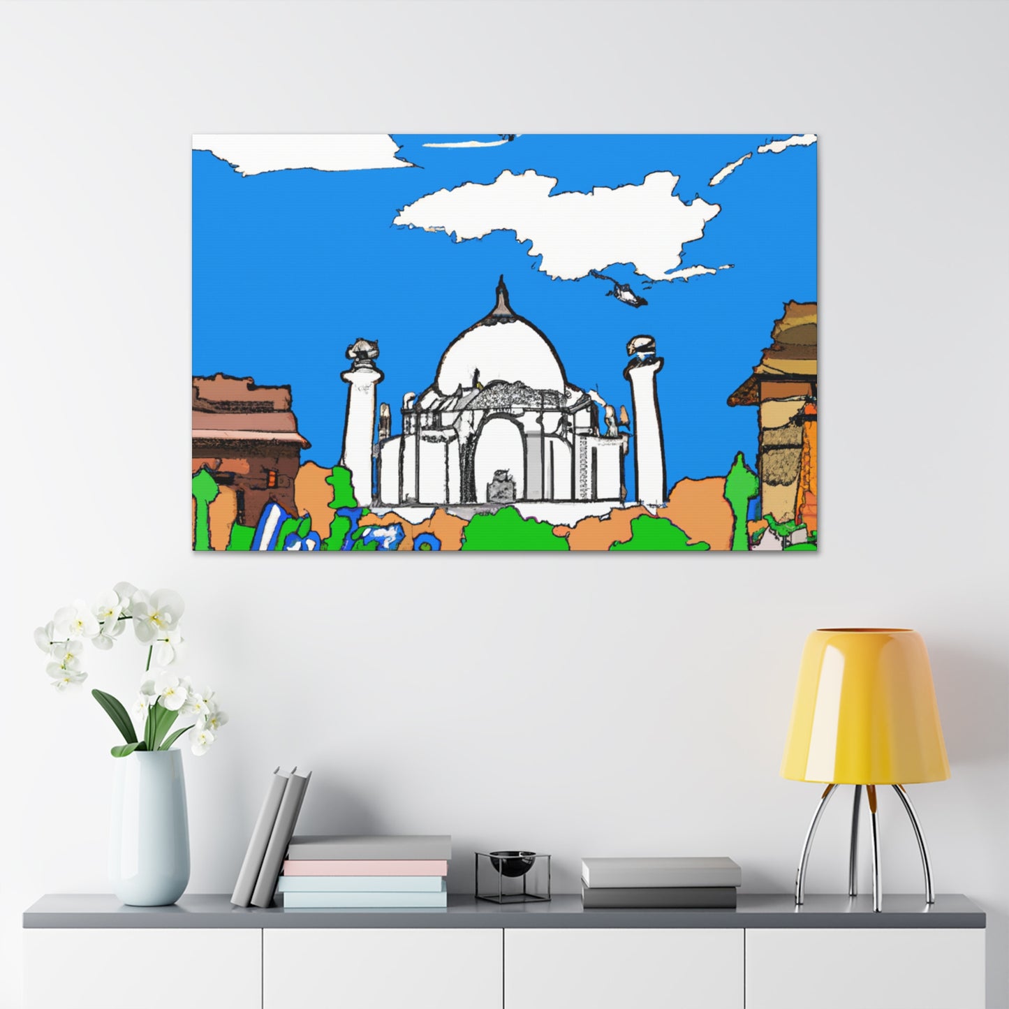 Nalanda - Destination India - Canvas