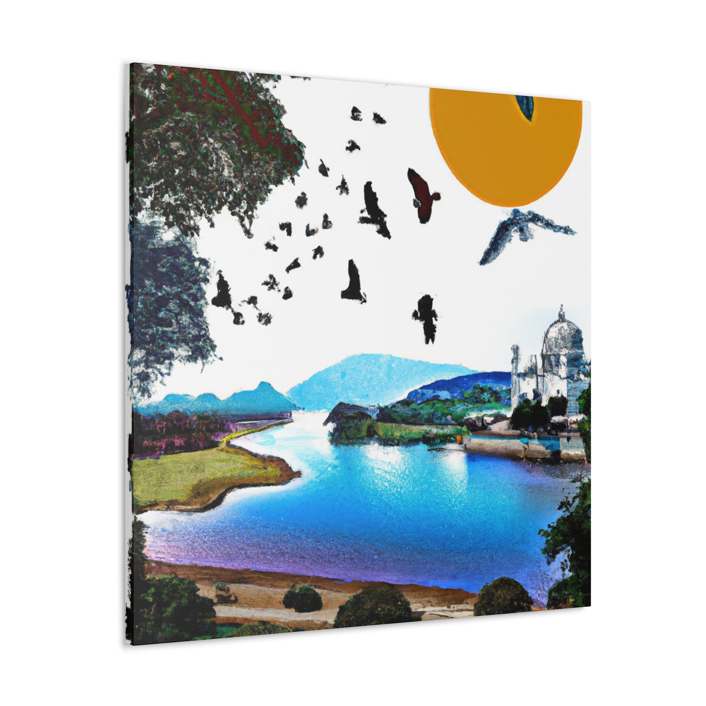 Vibrant Varanasi - Destination India - Canvas