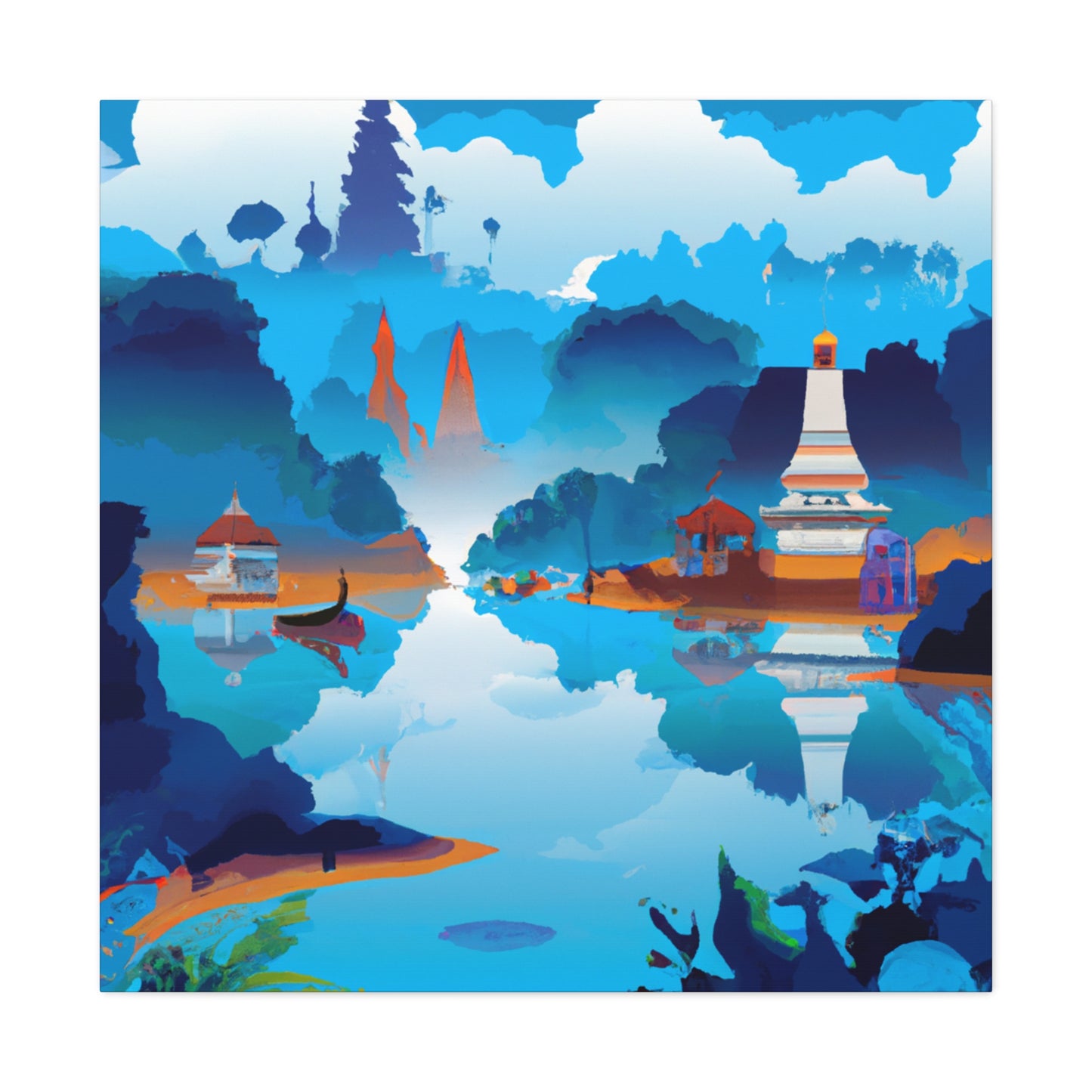Indiastan - Destination India - Canvas