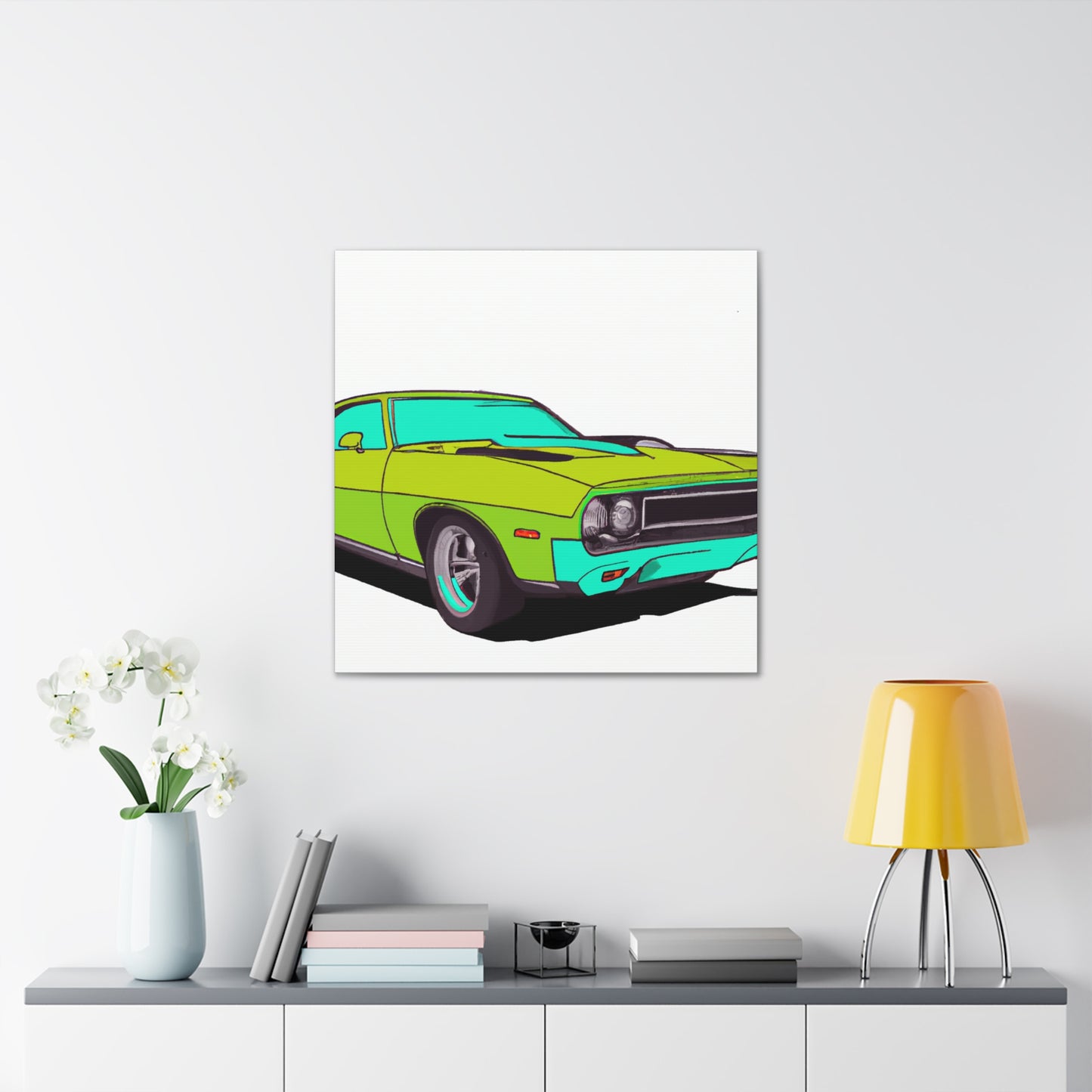 Blastin' Bomber - Automobile - Canvas