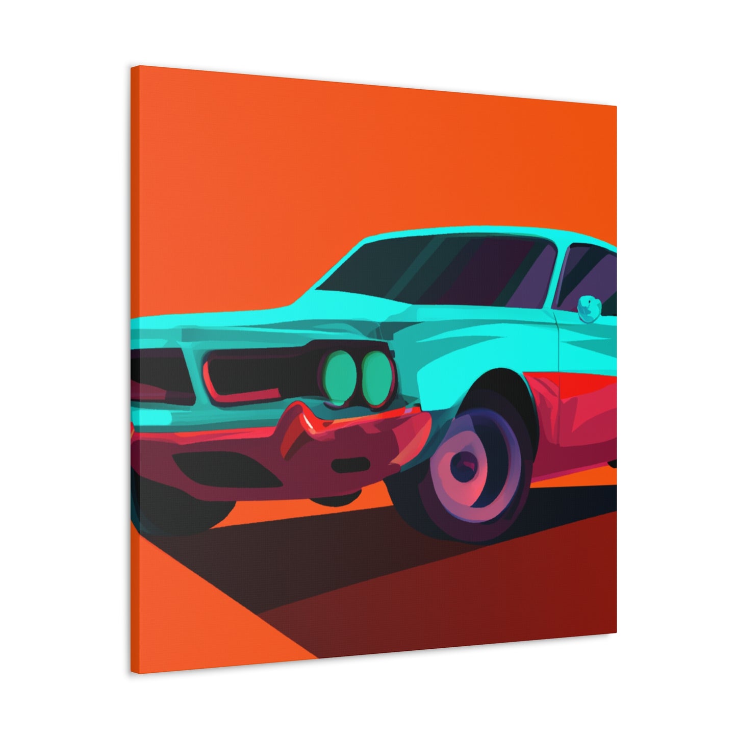 Old Fireball - Automobile - Canvas