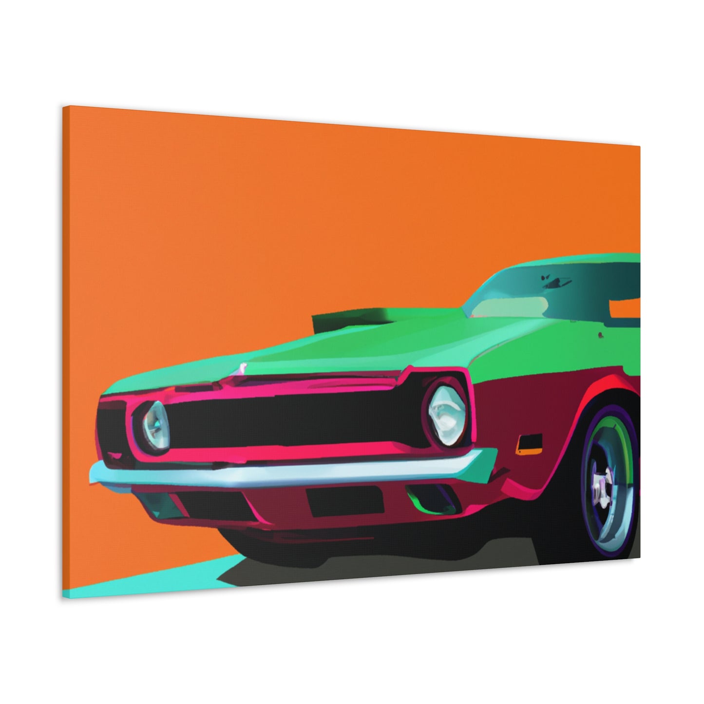 Flyin' Jalopy - Automobile - Canvas