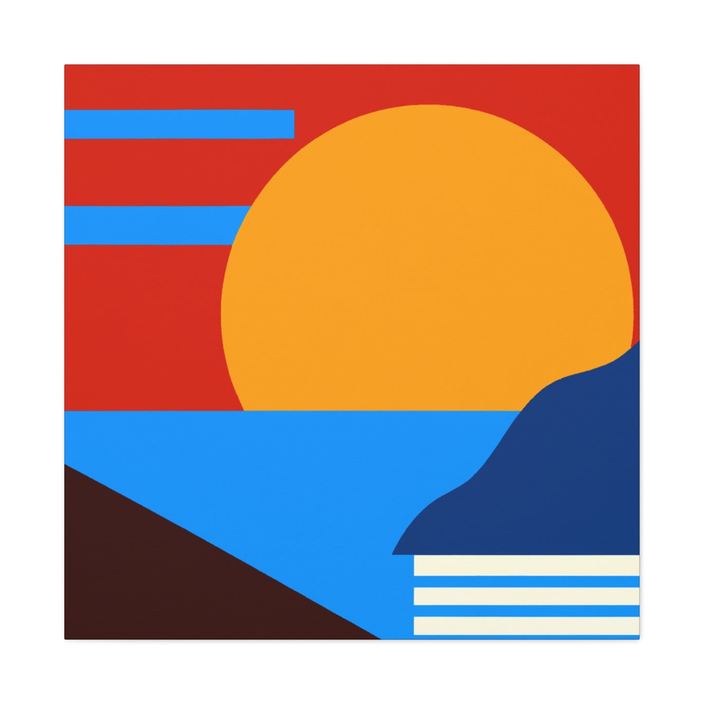 Vista Vexation- Midcentury - Canvas