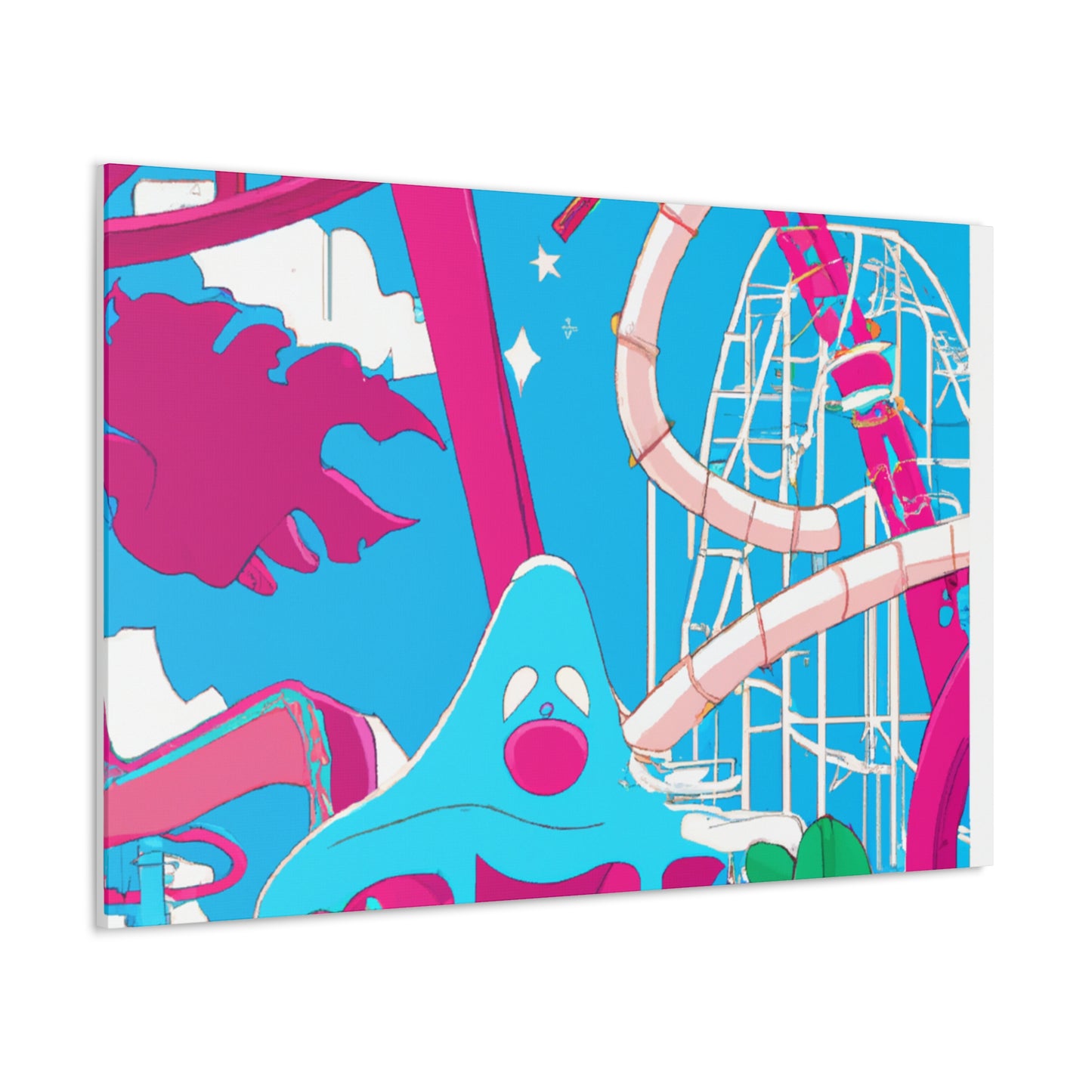 Palm Paradiso - Landscape - Amusement - Canvas