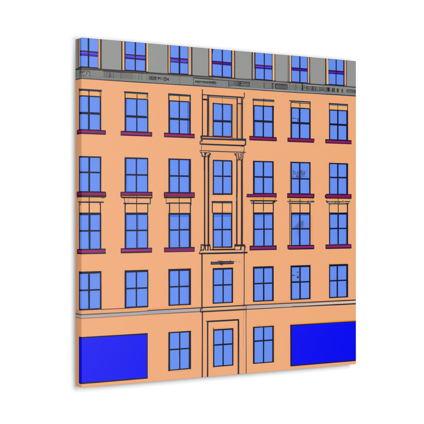Gwendoline Von Holst - Canvas - Architectural