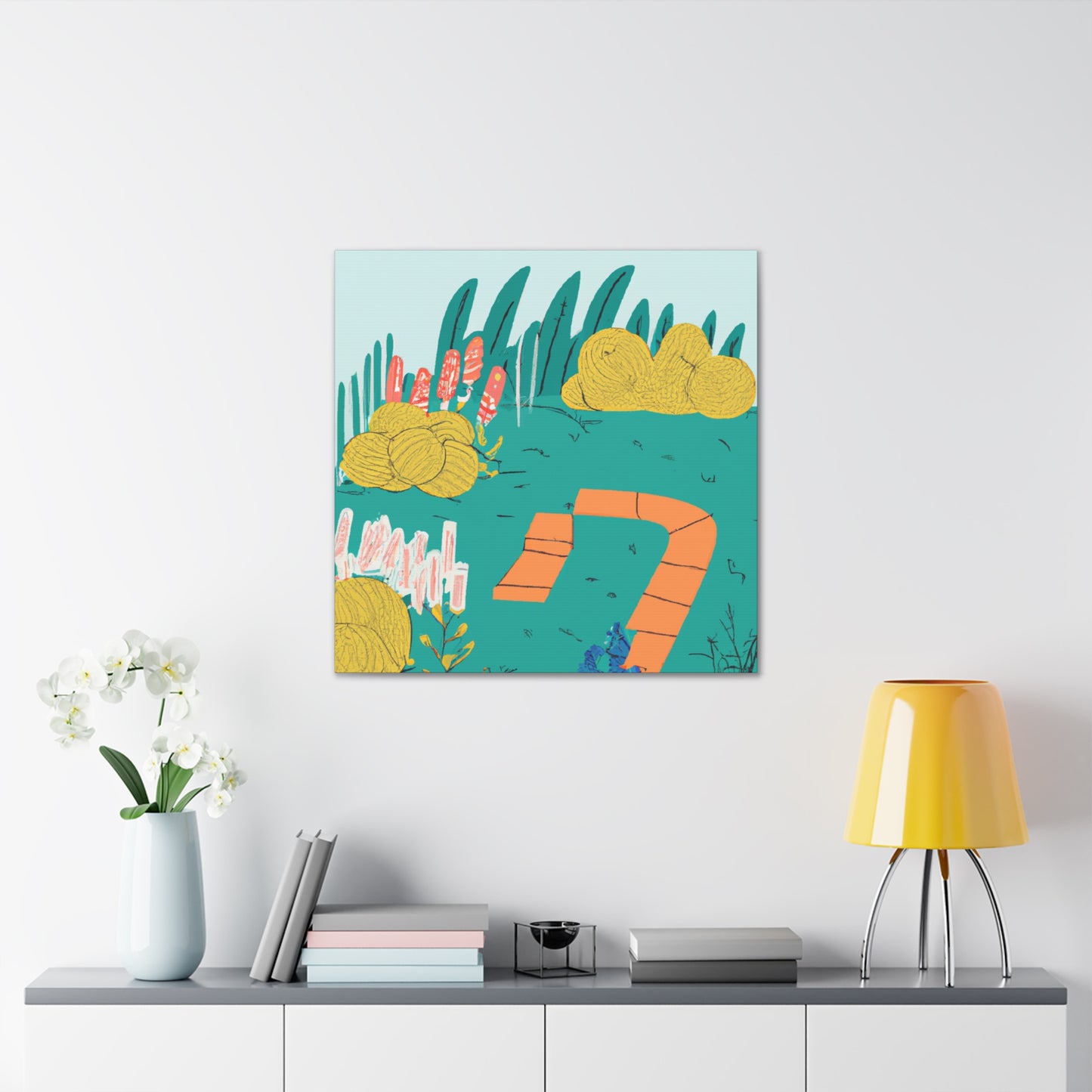 Secret Valley - Landscape - Canvas