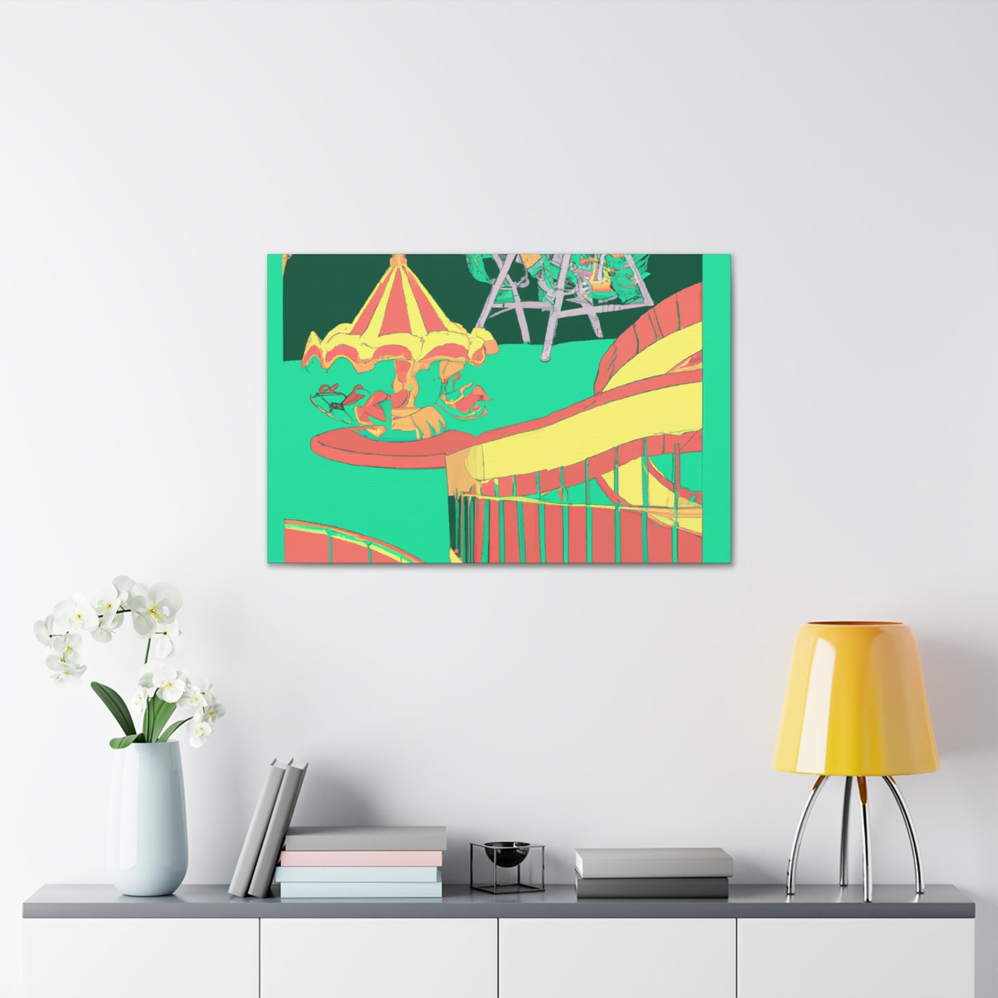 Garden Glows - Landscape - Canvas