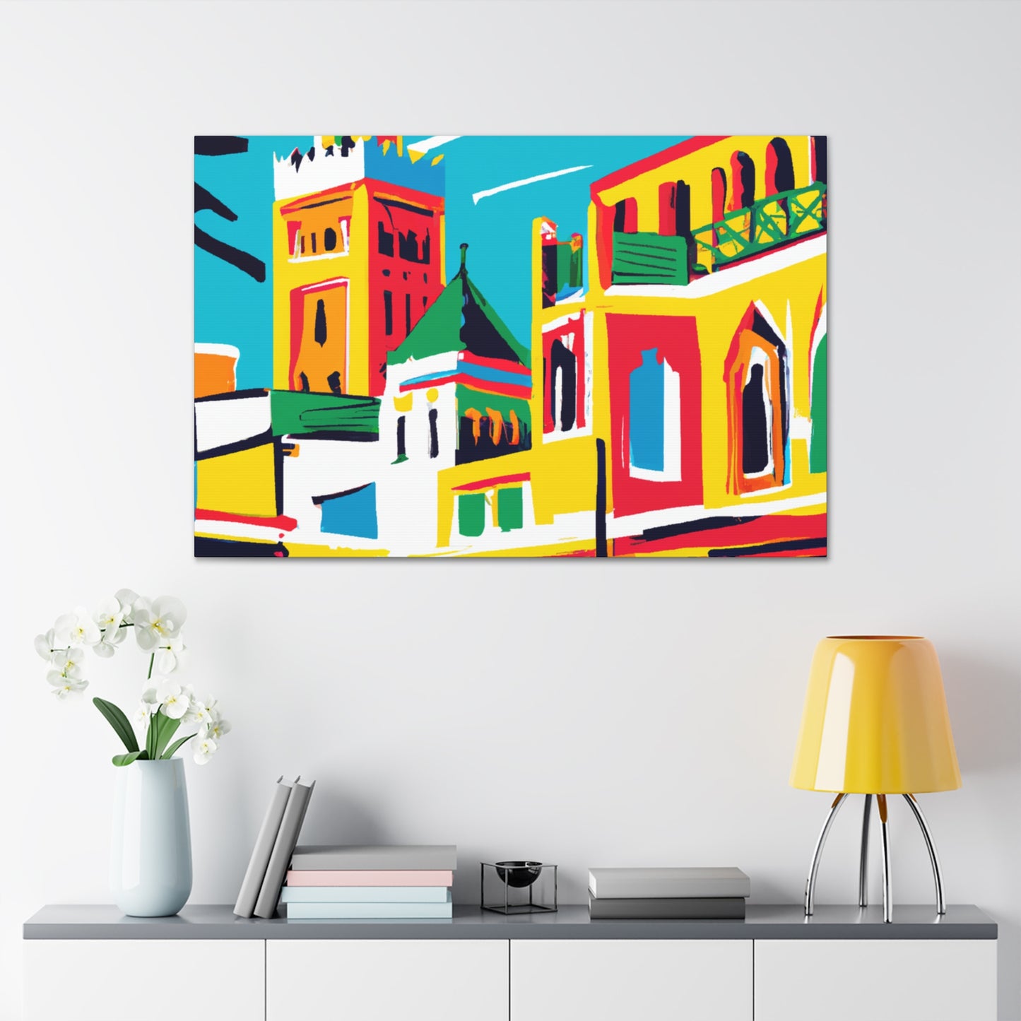 Ibrahim Moussaoui - Morraco - Canvas