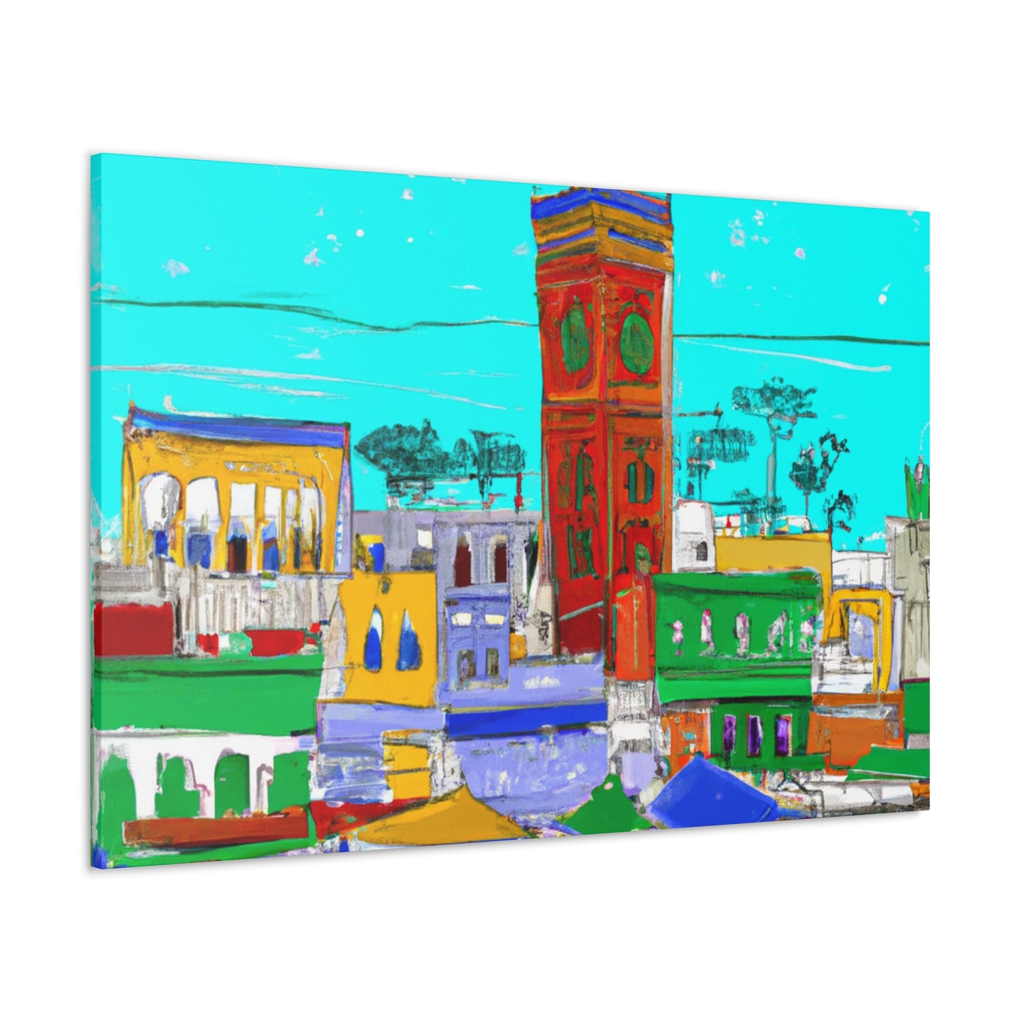 A'Sanienja Taviour - Morraco - Canvas