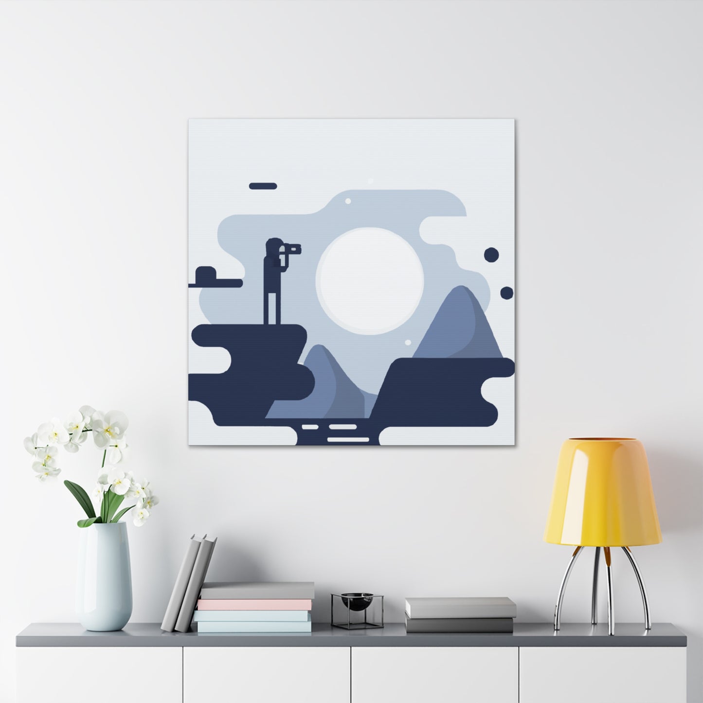 Zen Blossom - Minimalism - Canvas