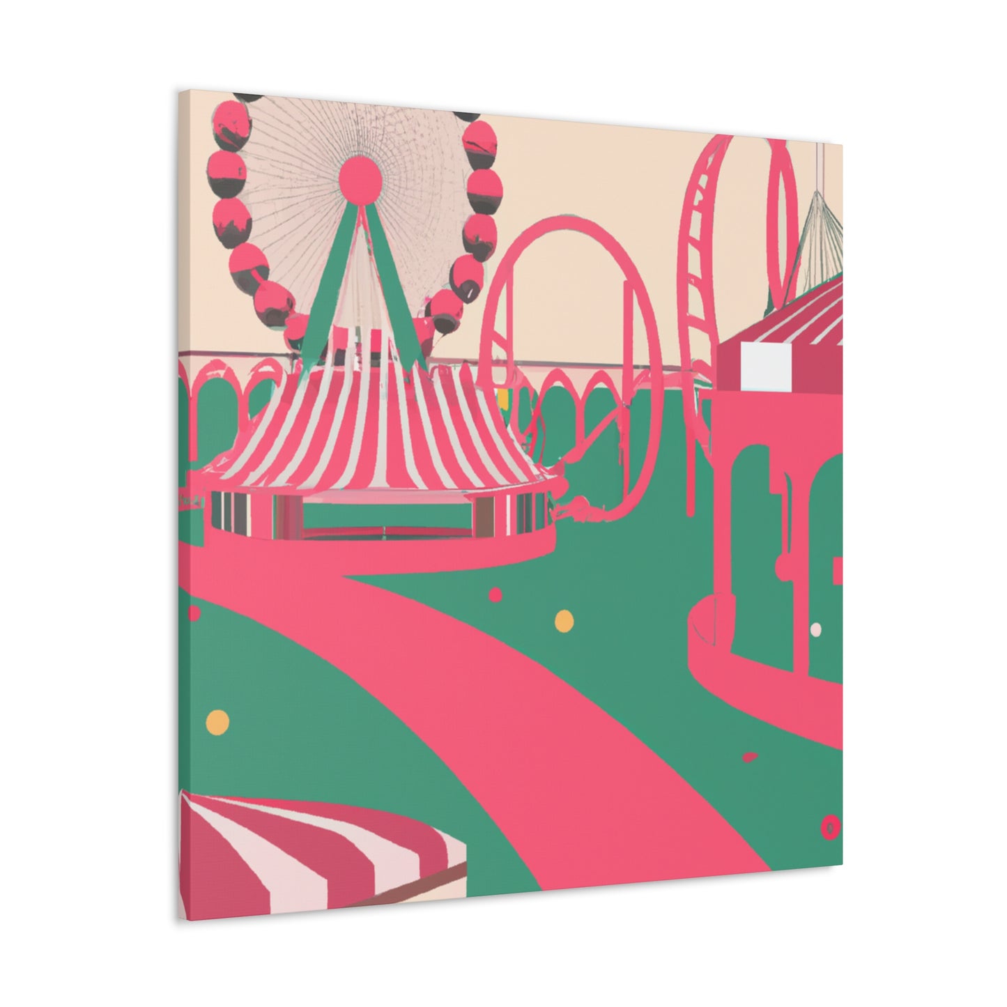 Giggle Frenzy - Amusement - Canvas