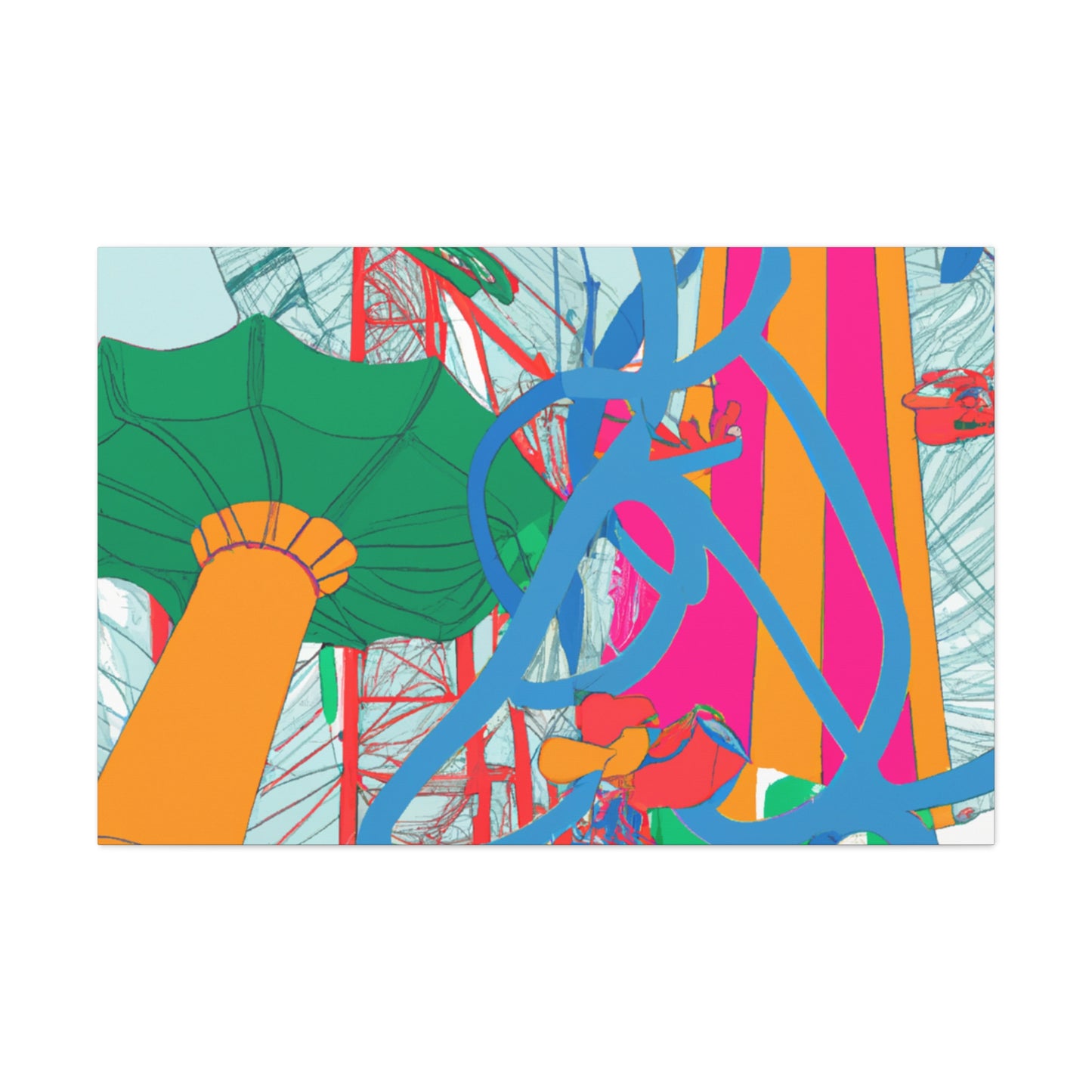 Fantascape - Amusement - Canvas